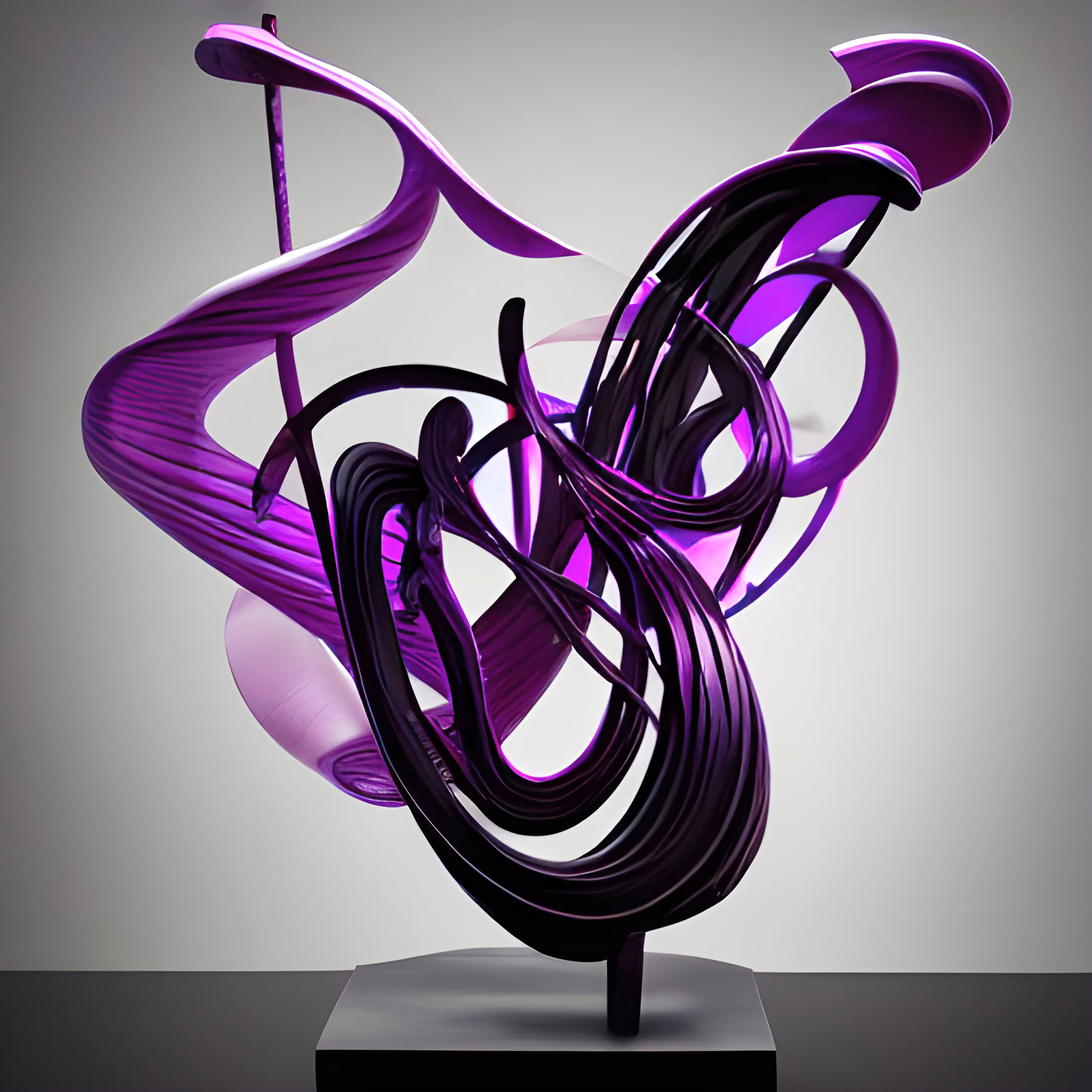 Purple Song (one tiny sculpture)