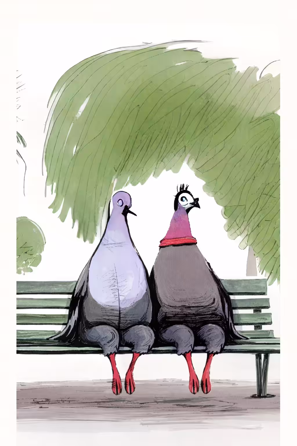 Bench Pigeons