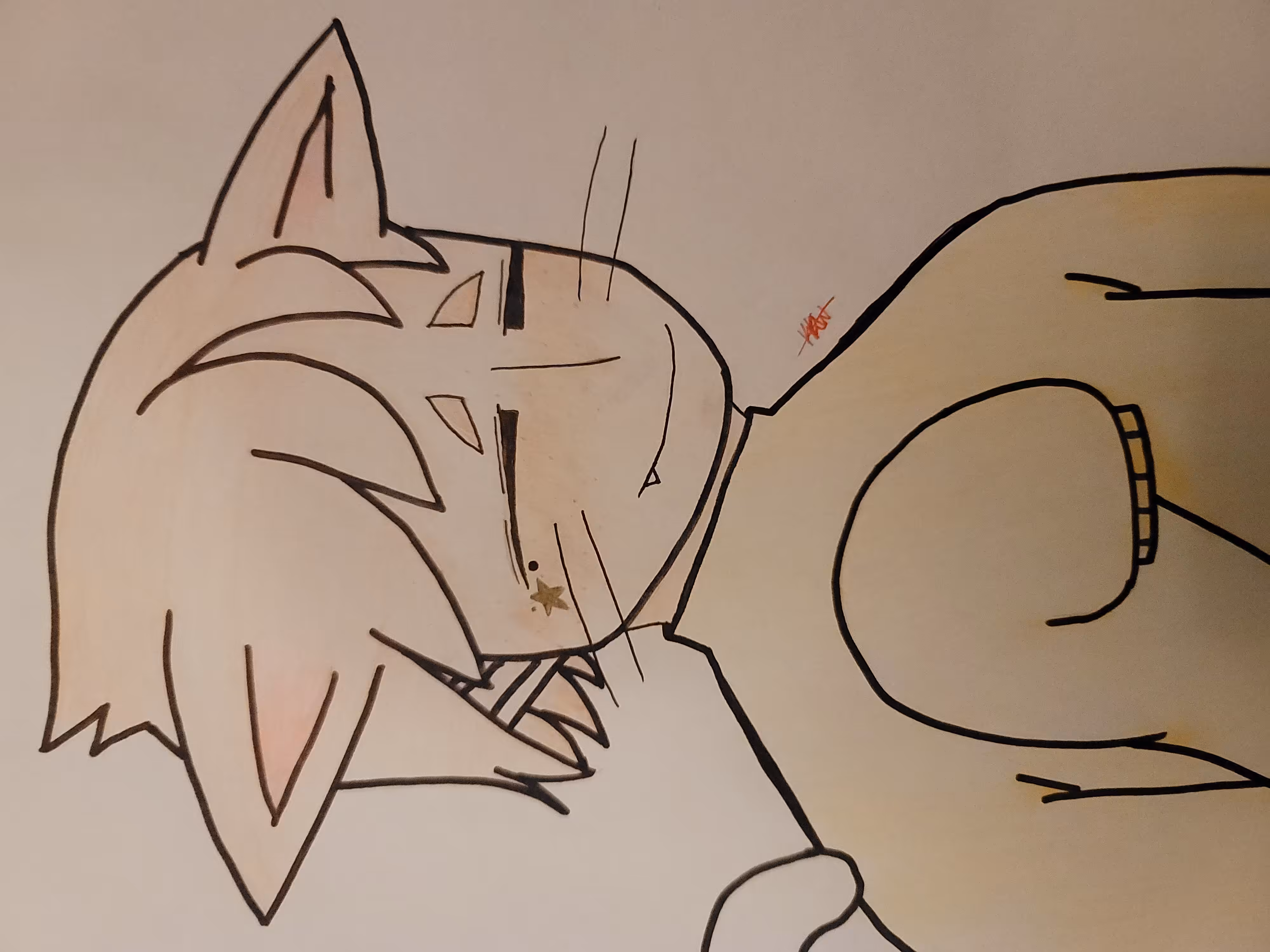 Cat inside blockchain