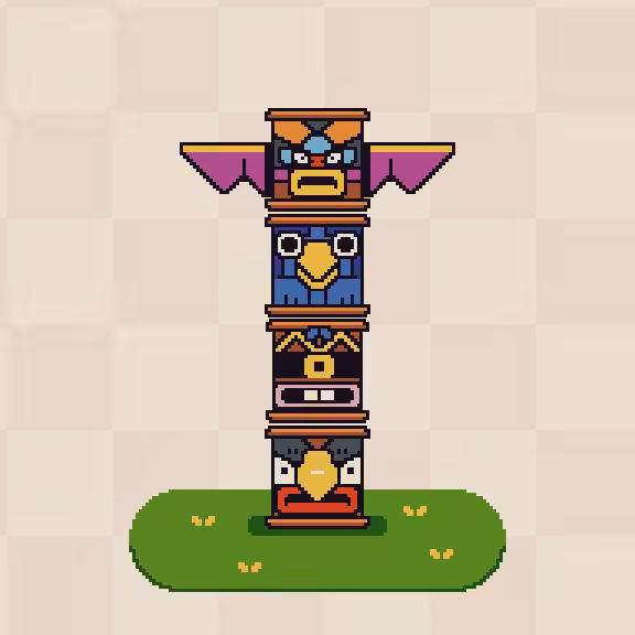 Tiki Totem #3