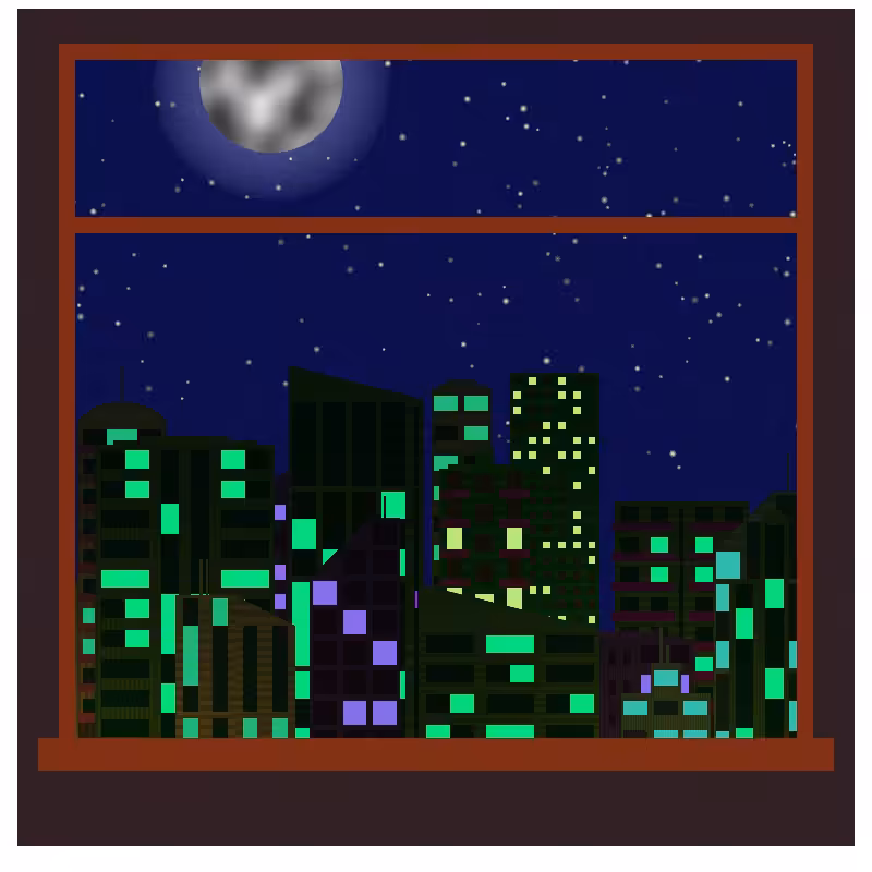 A view to a city #1
