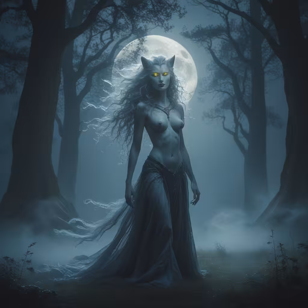 DEMON MONARCH: Wolf woman 