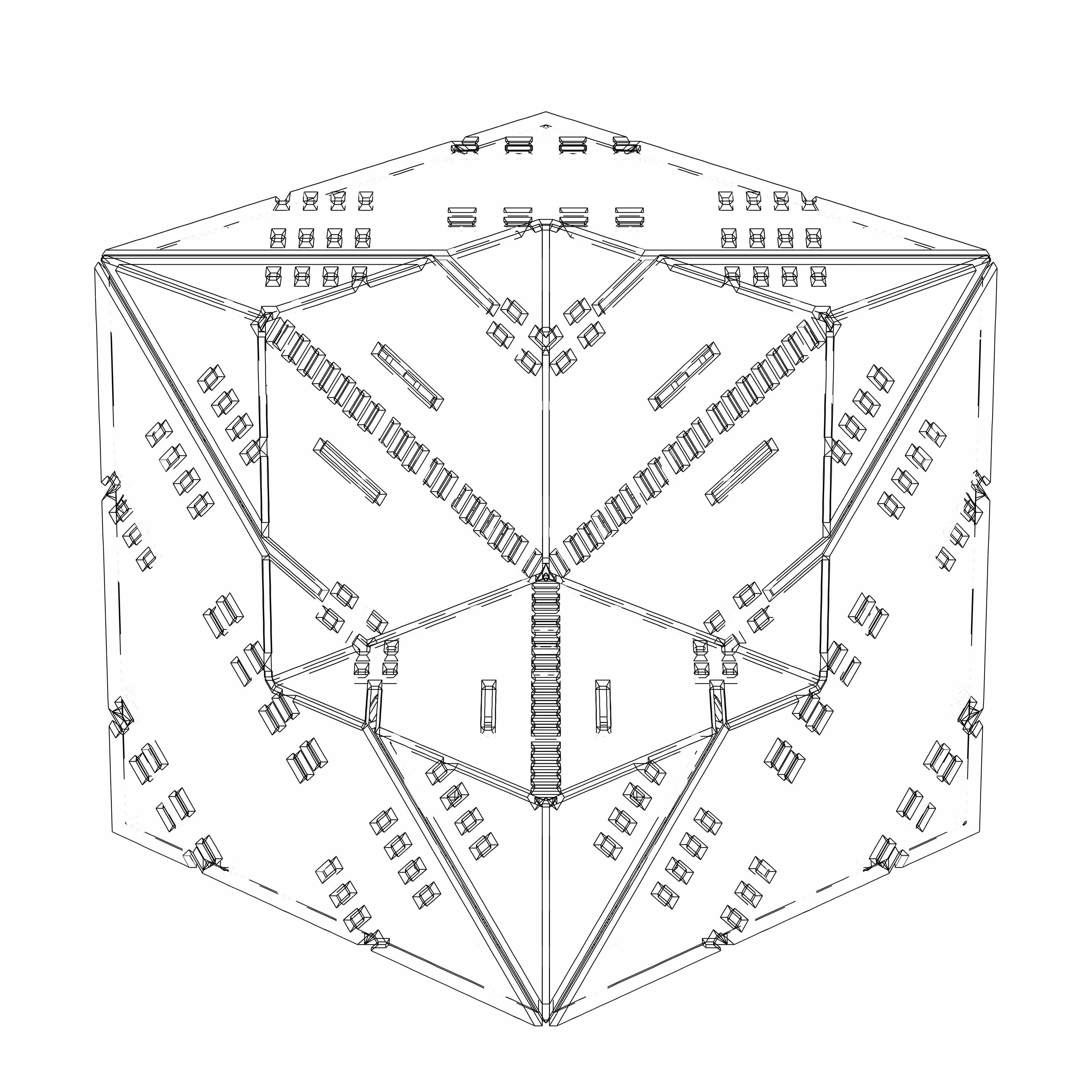 LL21 Alien Art Cube #346