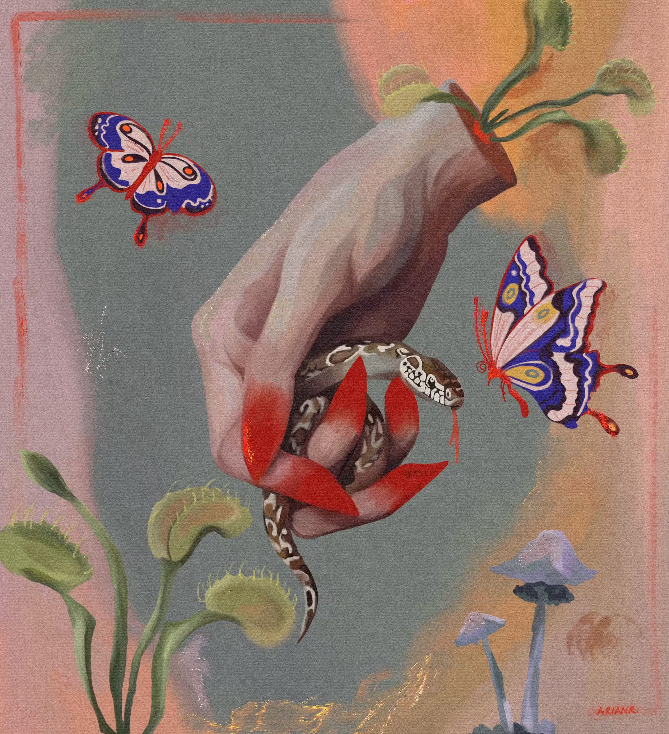 hands of serpent