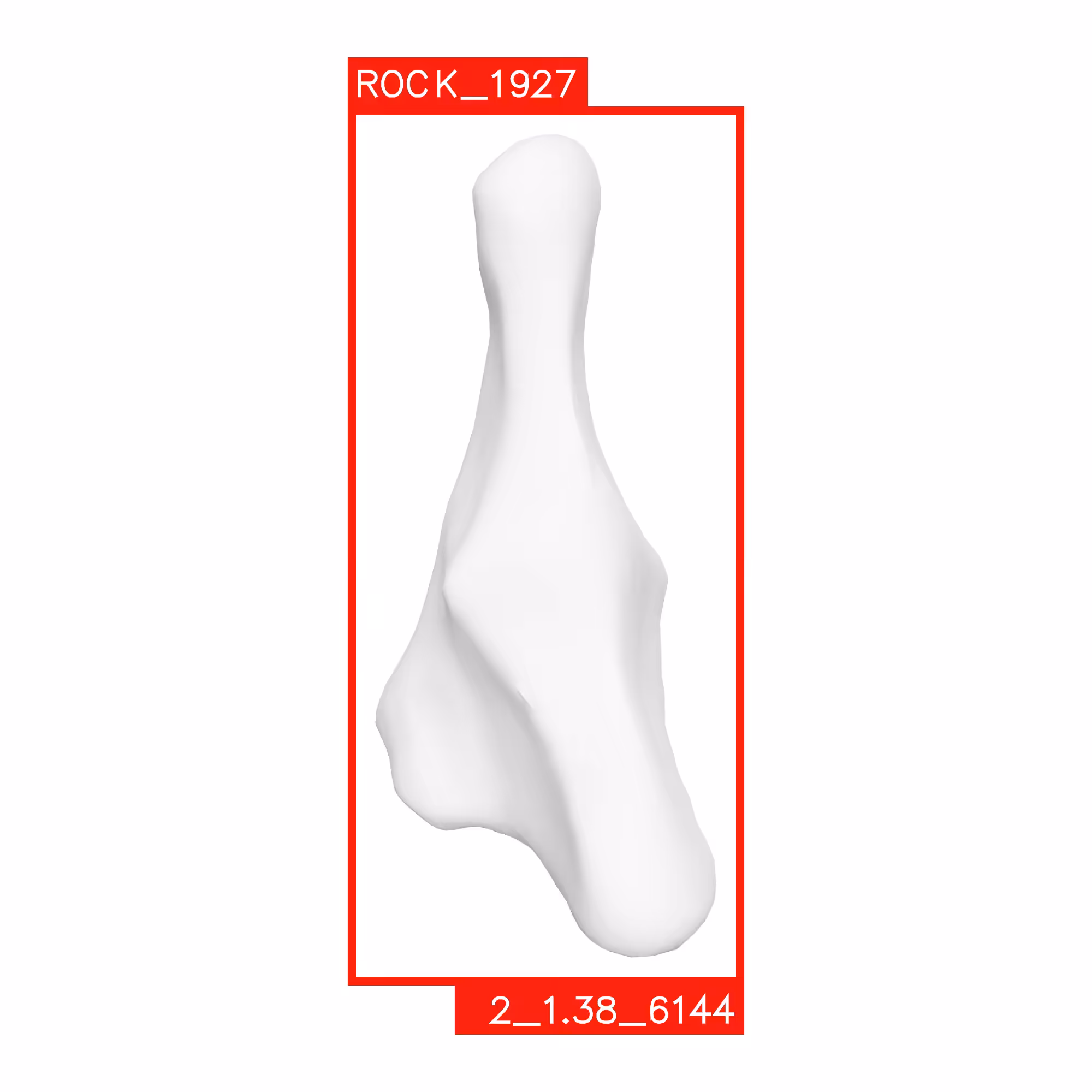UNSHADED ROCKS: ROCK 1927