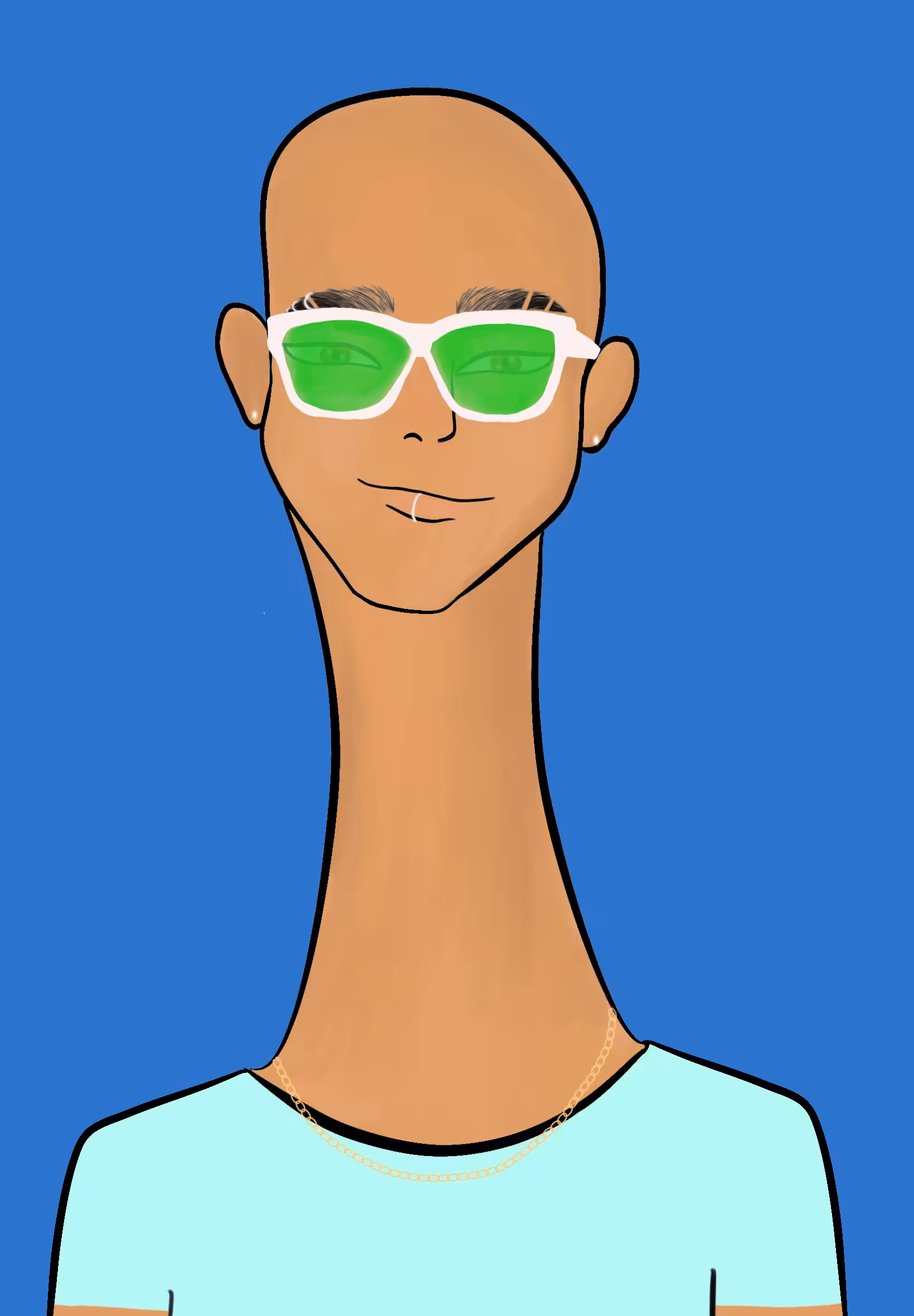 Long Neckie Fellas #1157