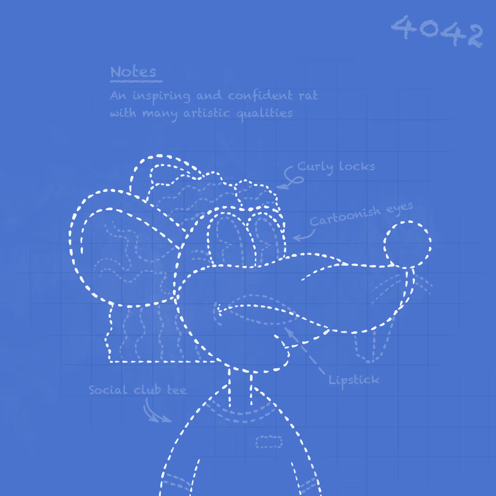 Sewer Rat Blueprint 4042
