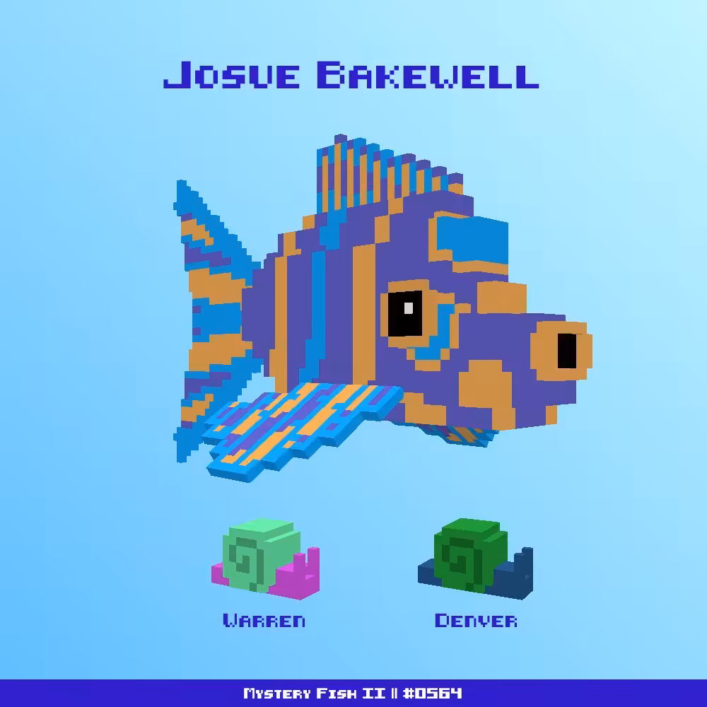 Josue Bakewell :: Mystery Fish 0564/1000