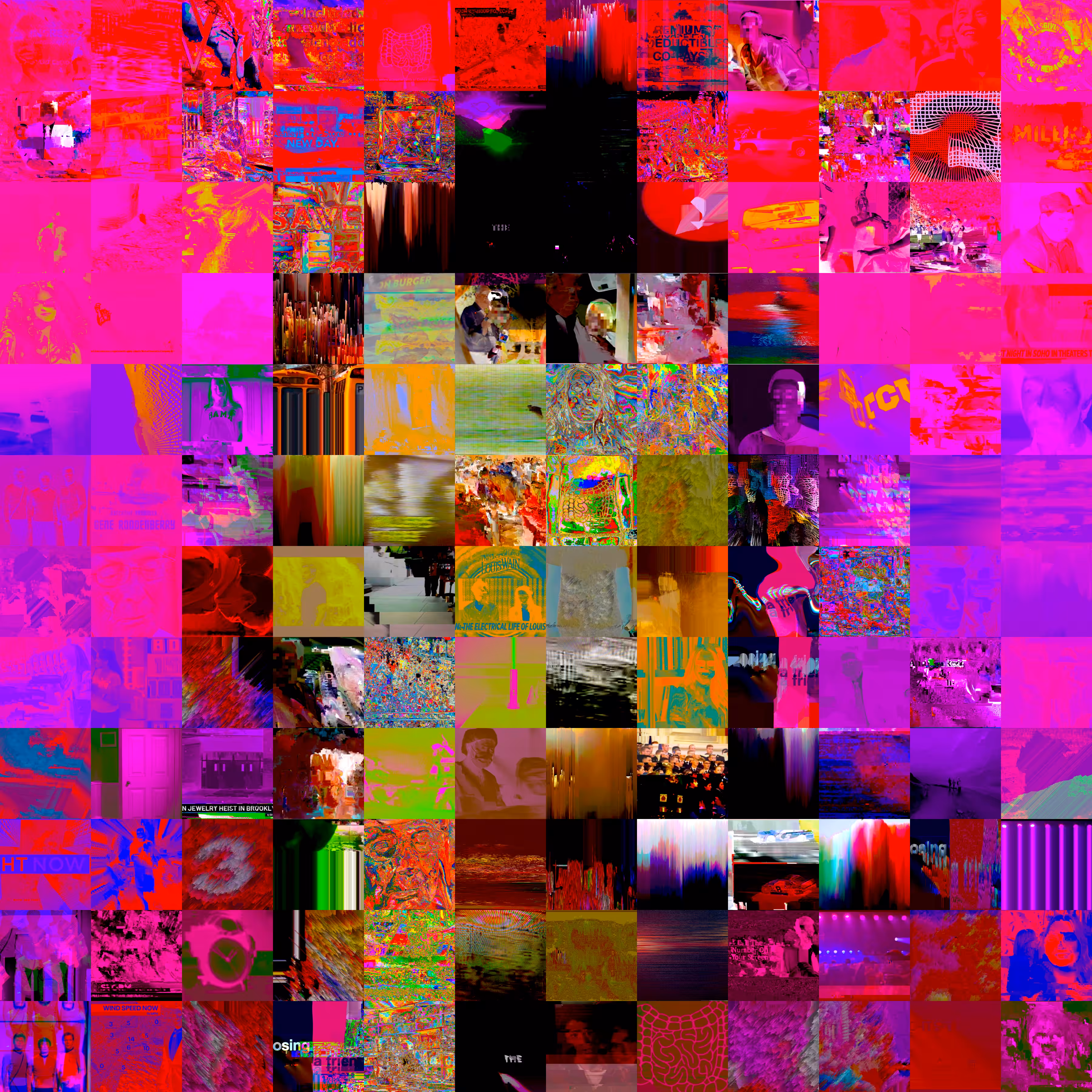 Glitch Quilt Punk 0165