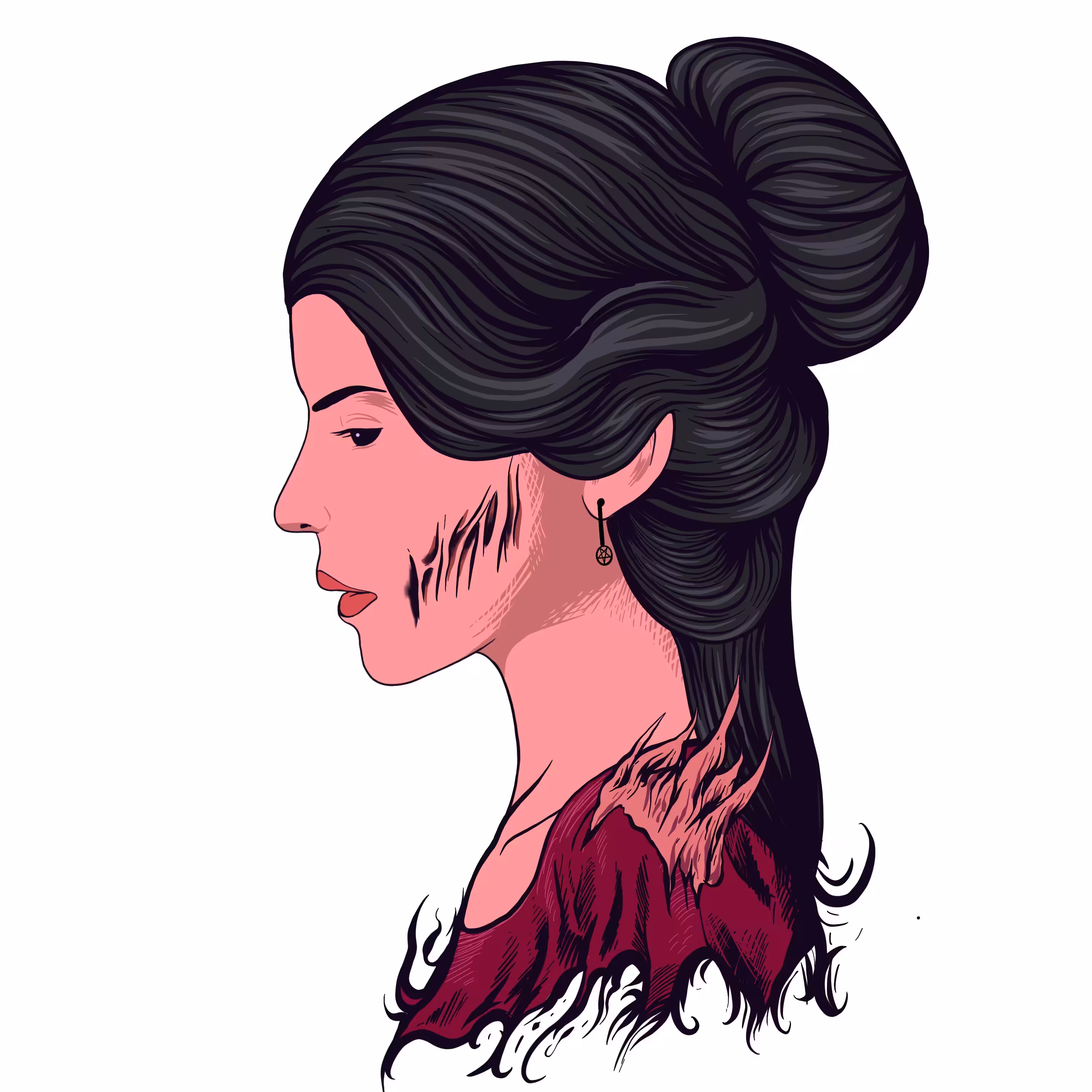 Ghost woman #1
