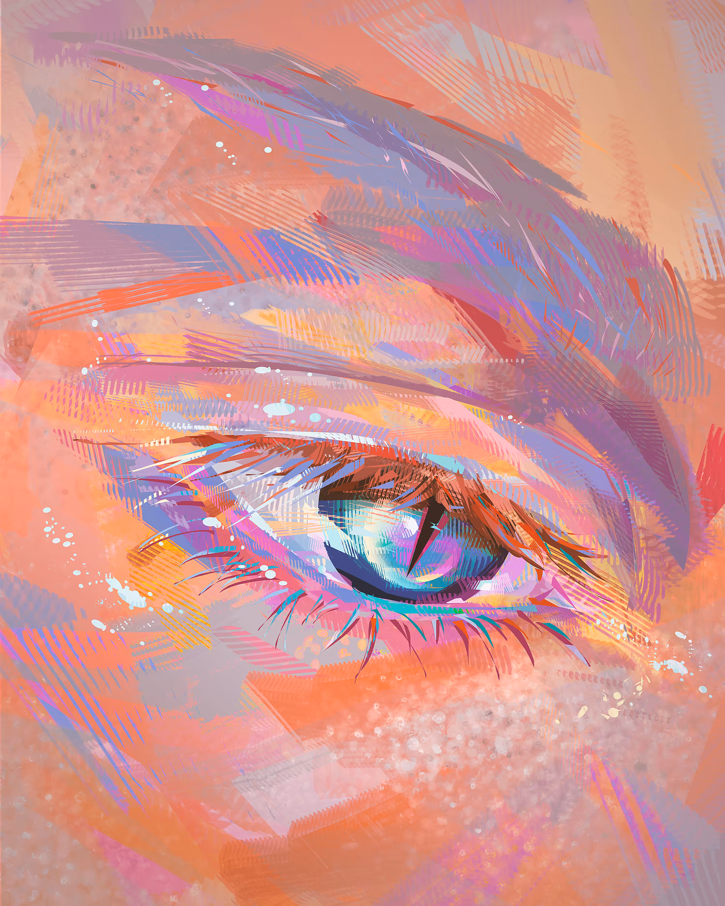 Gaze Series - Purple Shade