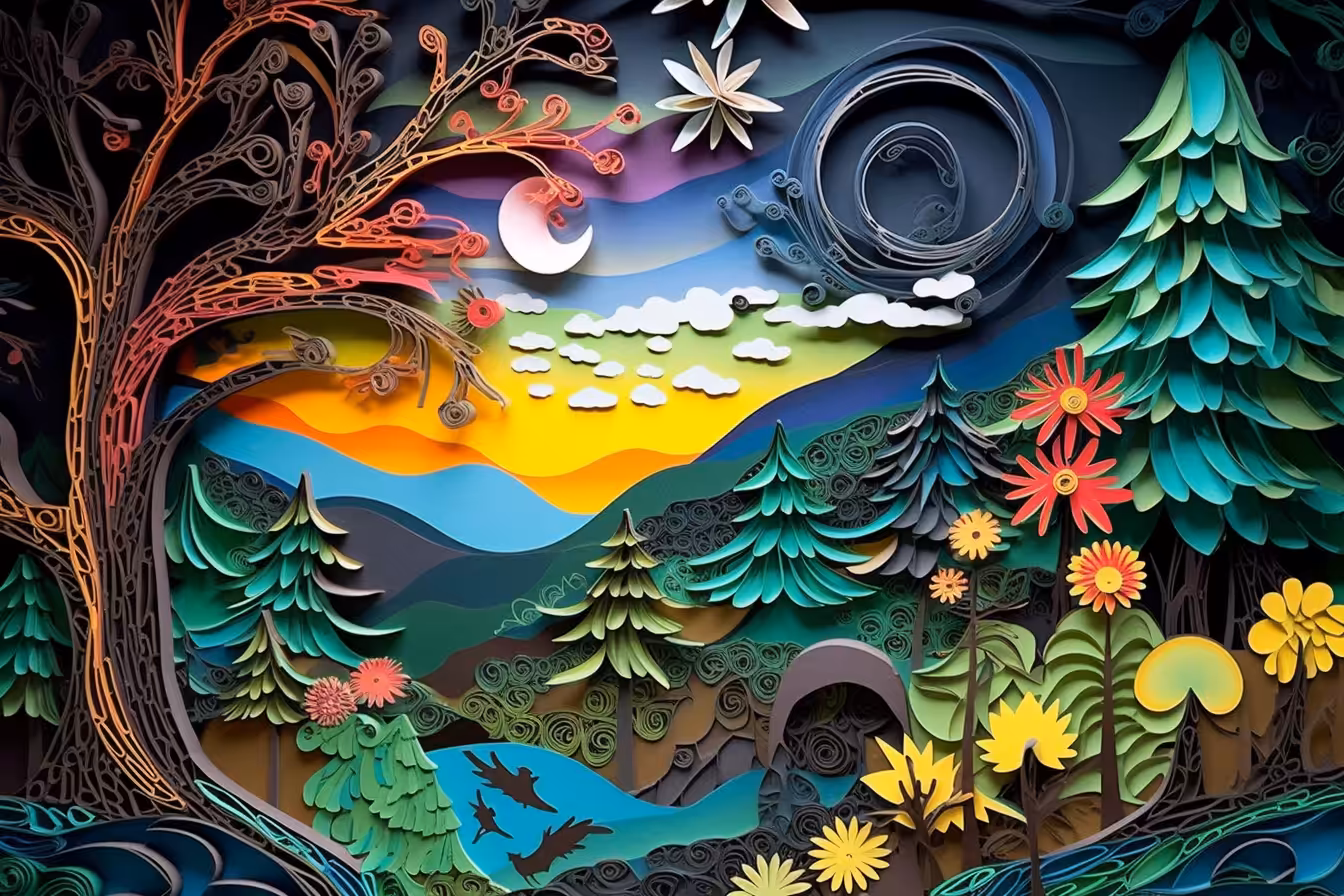 FILIGREE LANDSCAPES #002