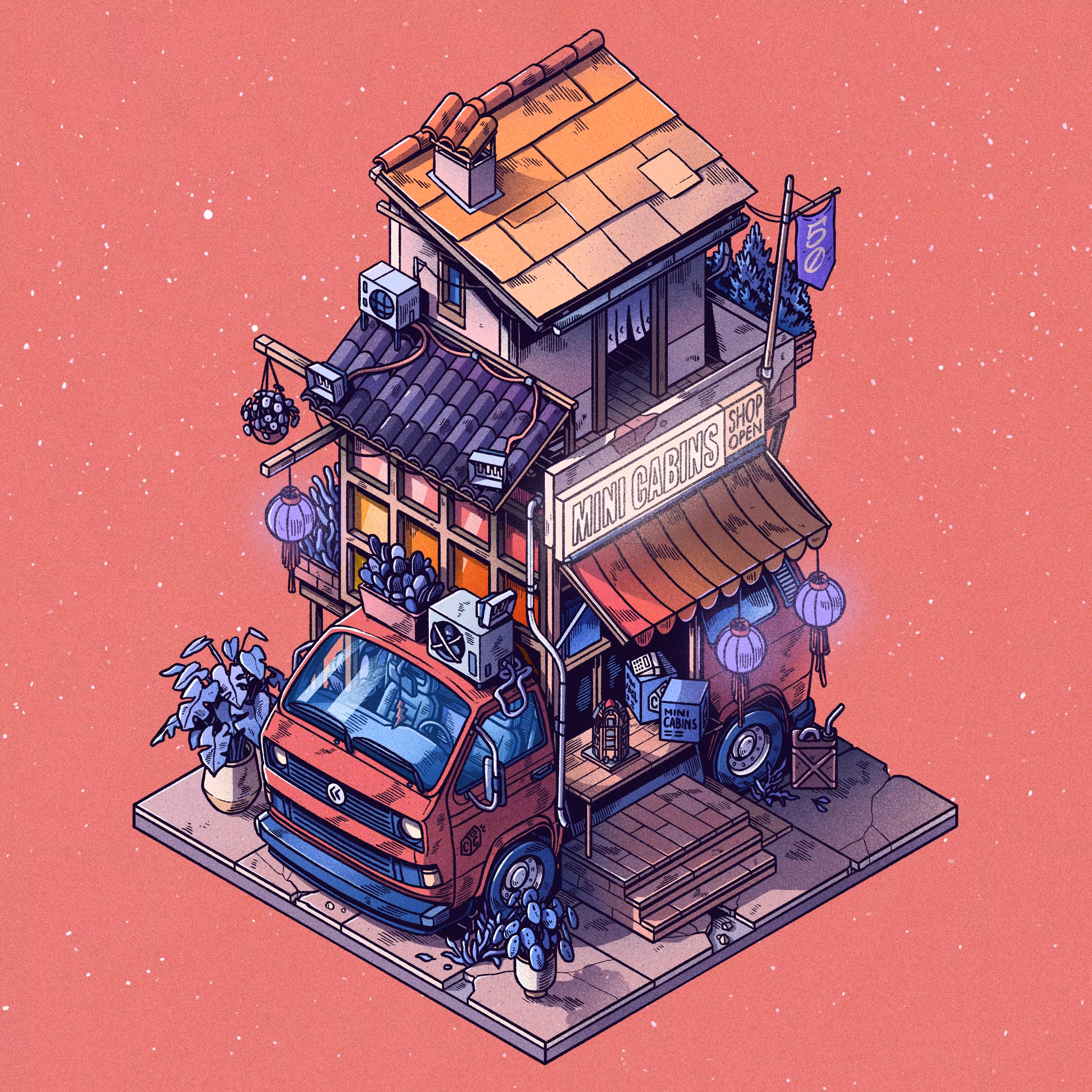 Curious Cabins #50: Caravan #17