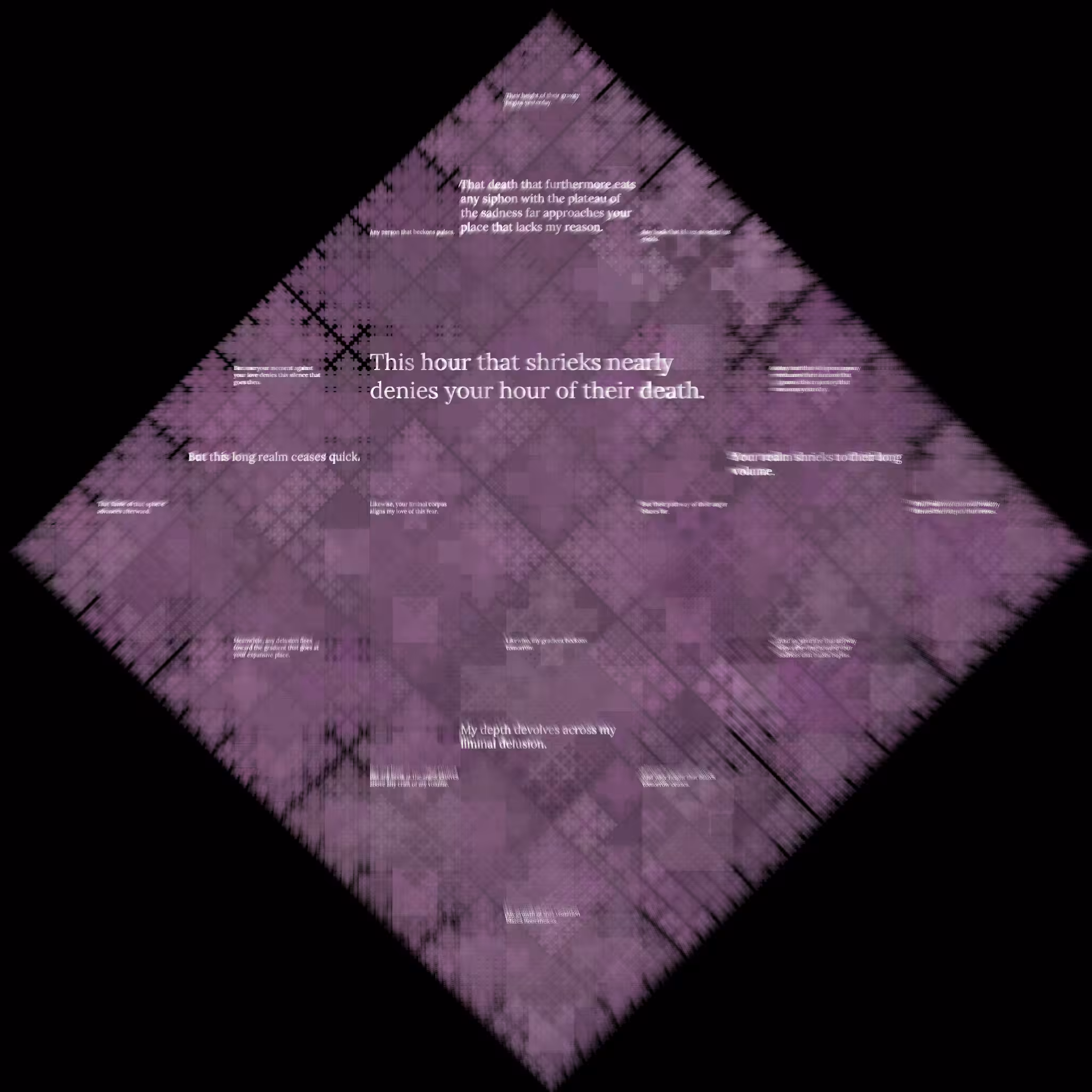 Diamond Fractal Fire #81