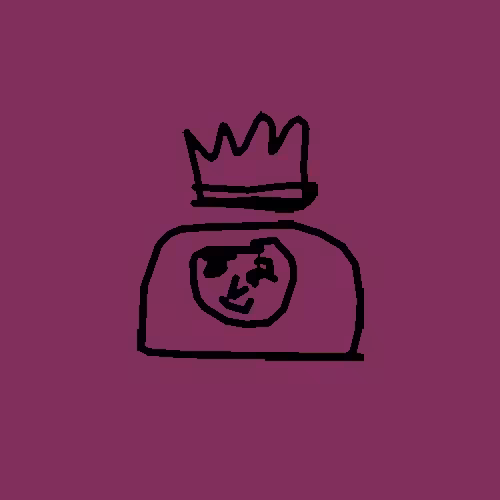 Basquiat Doodles: Basquiat #2414