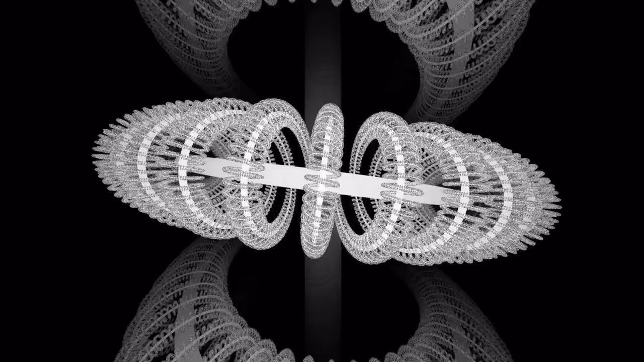 Pure static helix fractal