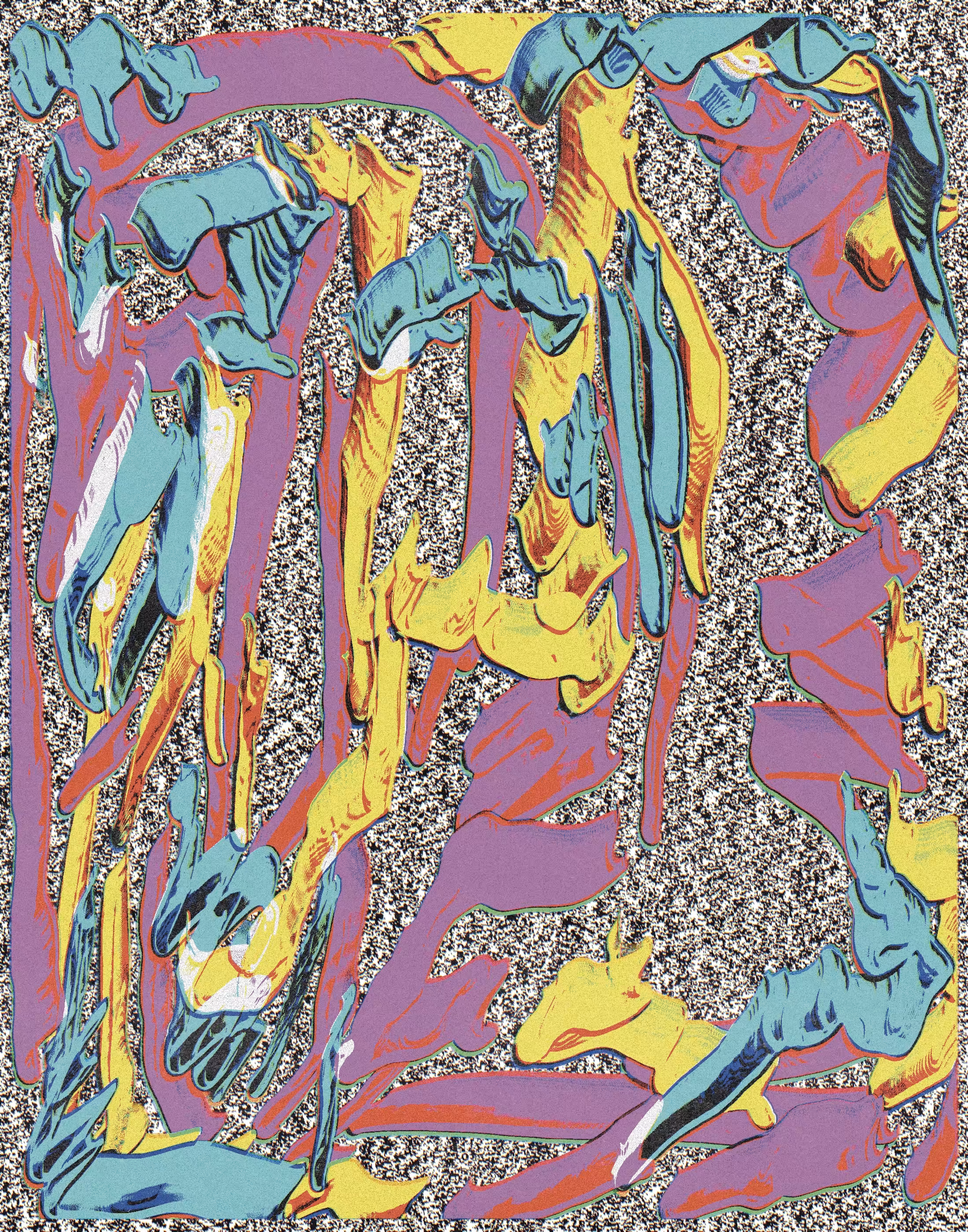 abstract cartoon