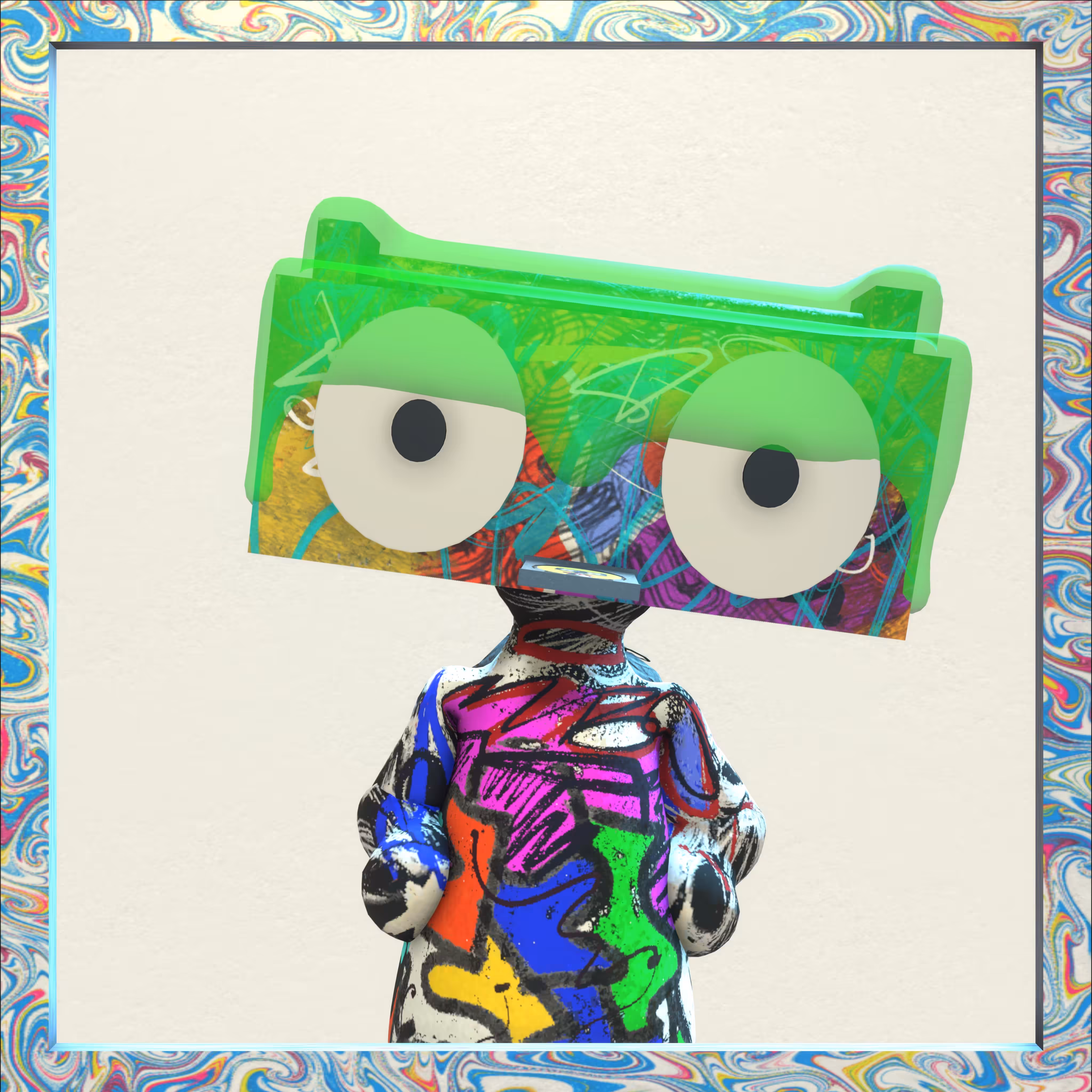 Boomboxhead #209