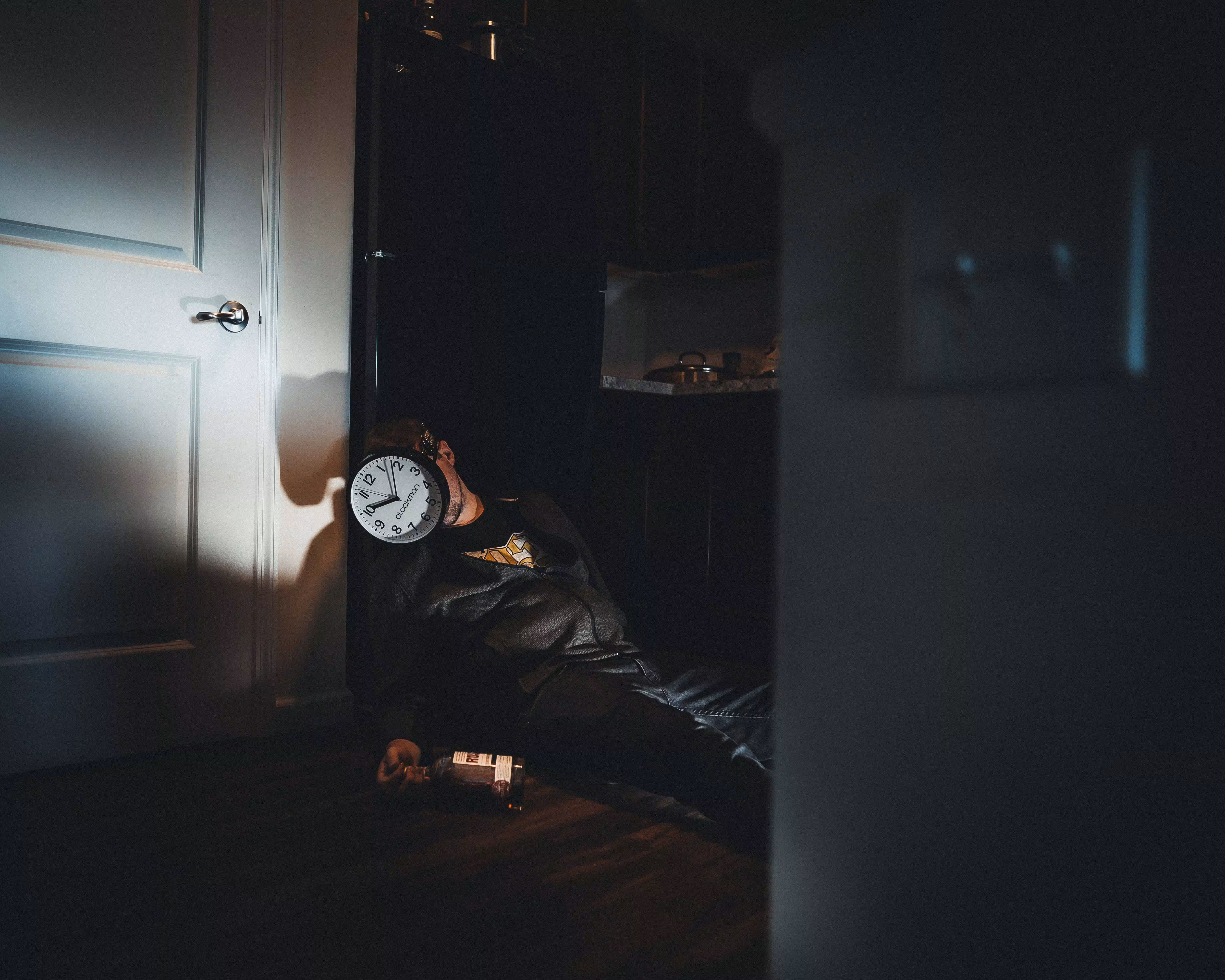 Clockman Drinking