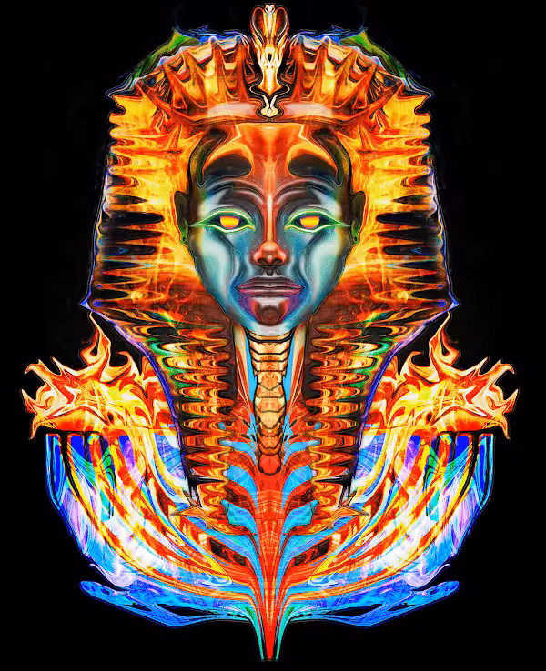 Pyro Painter Art: Immortal Pharaoh