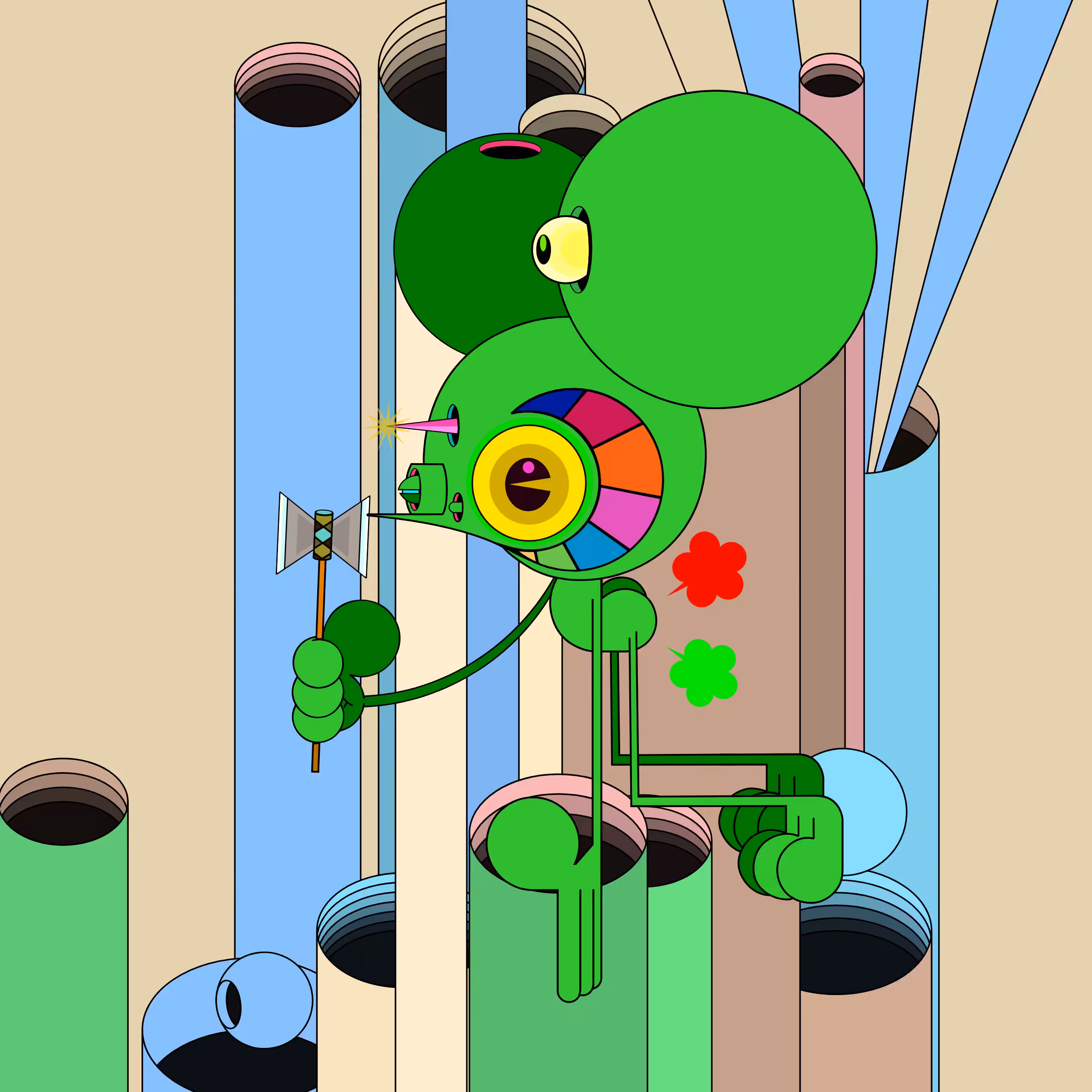 Neogen Space Monkeys #2501
