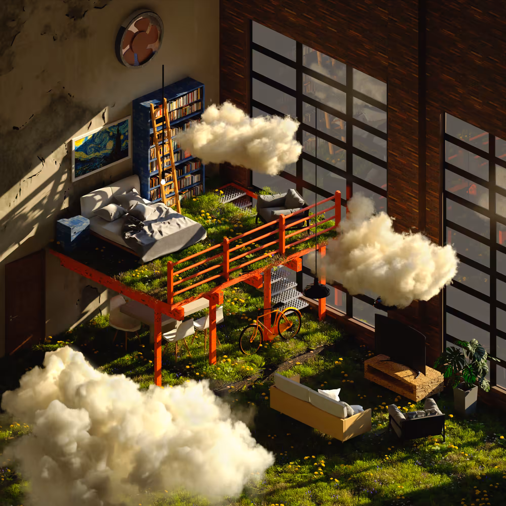 Isolation in the Clouds #1