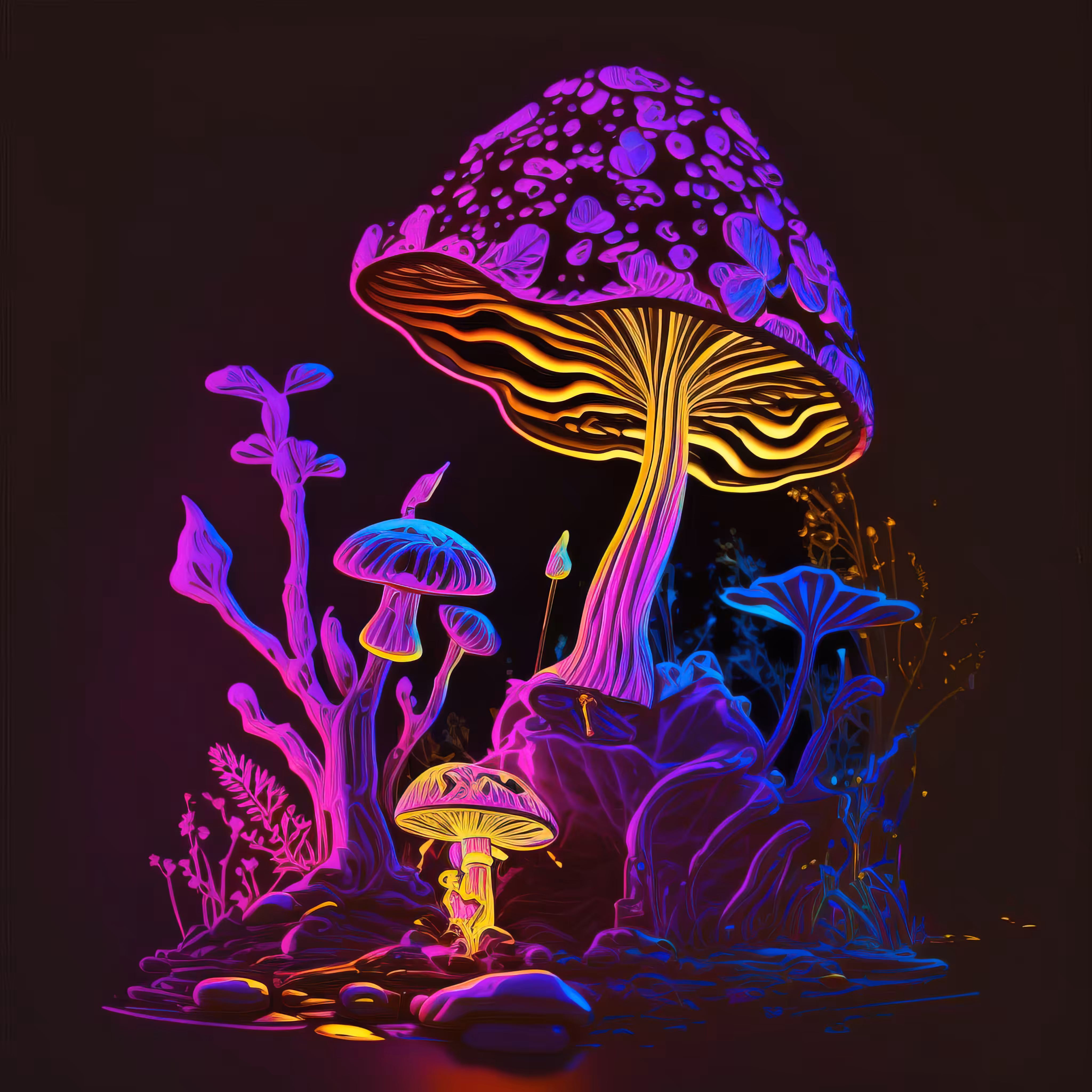 Mushroom Forest #10