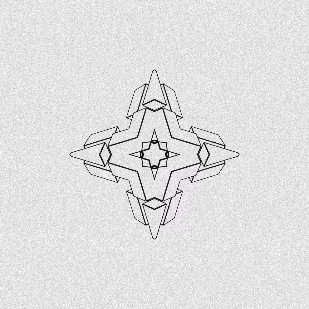 Monochrome Kaleido #303