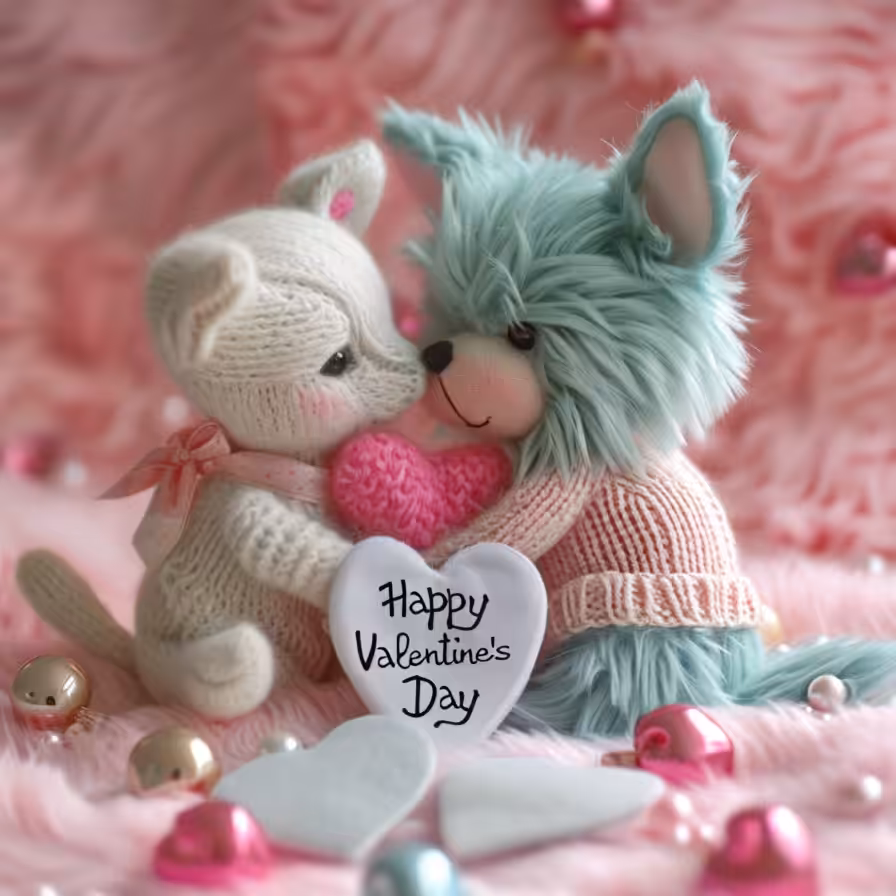 Cute stuffed animals specially for Valentine's Day part 2