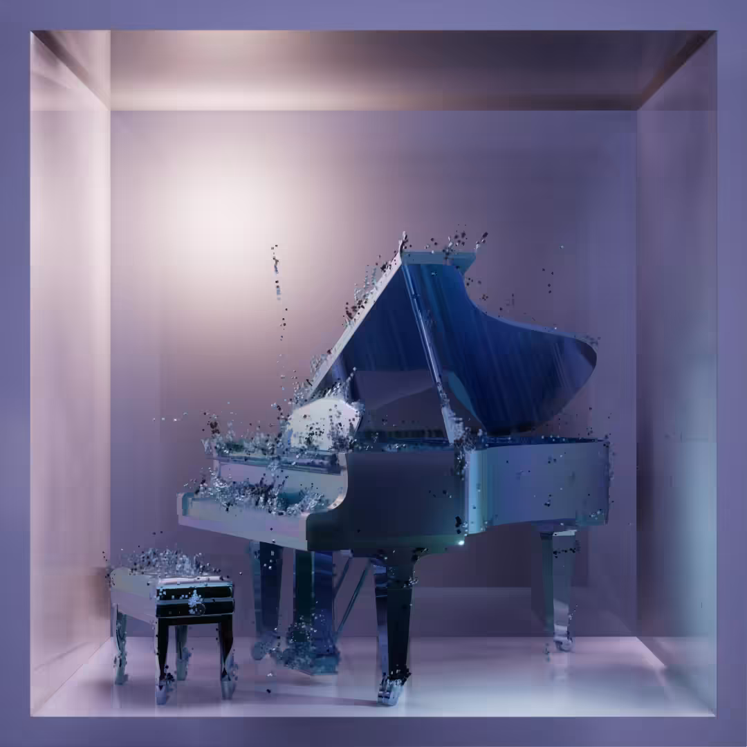Audio Reactive Piano
