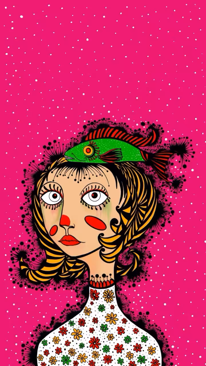 Sad Clown girl