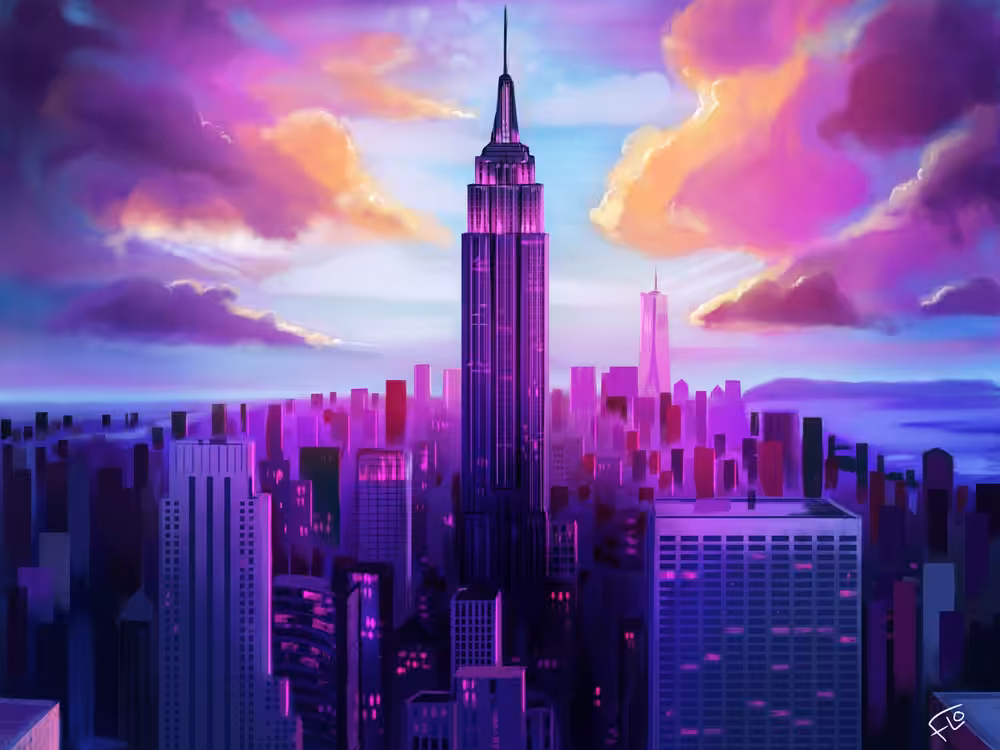 A Colorful City