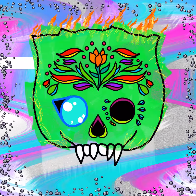 Mexican Candy Skulls #22