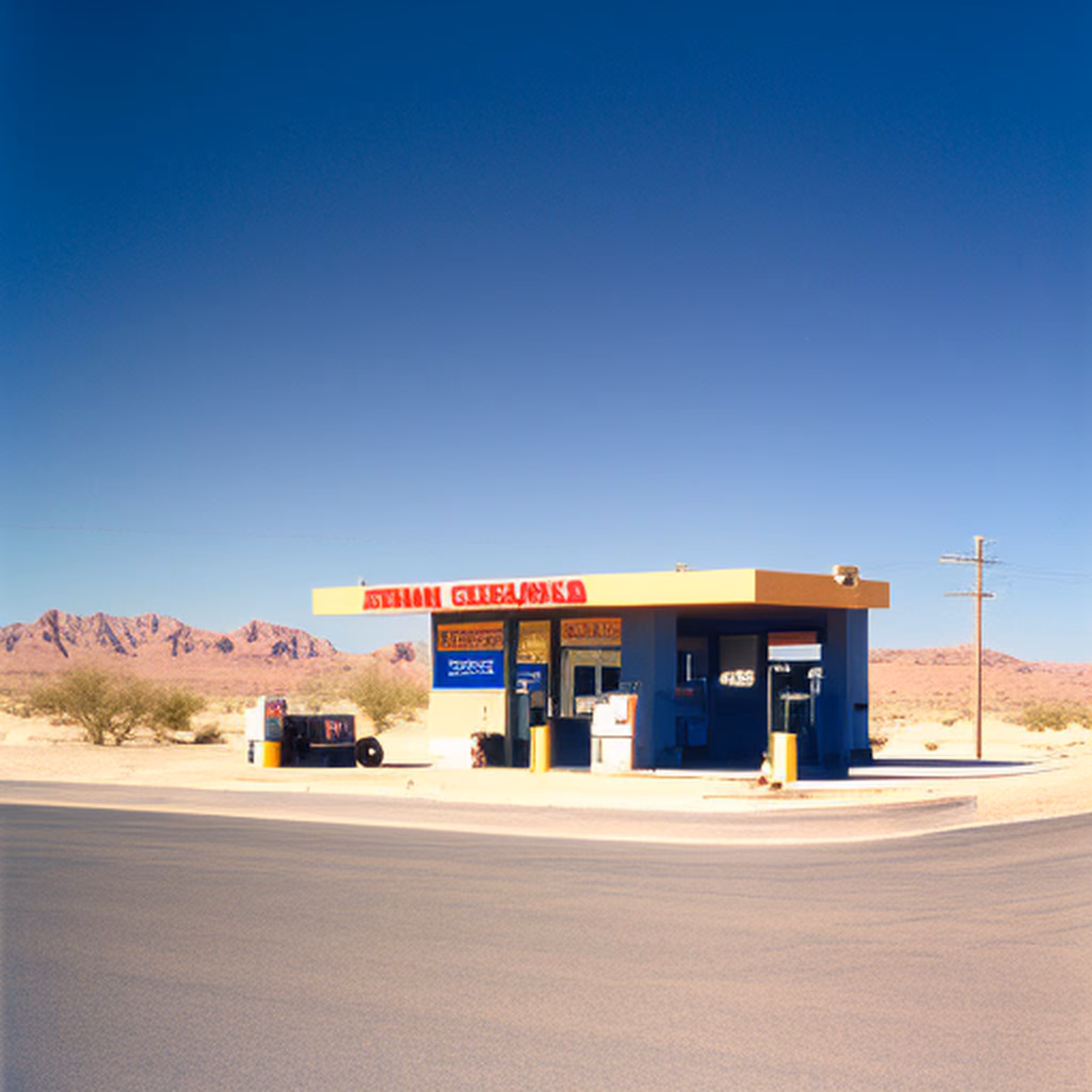 Mirages in the desert #13