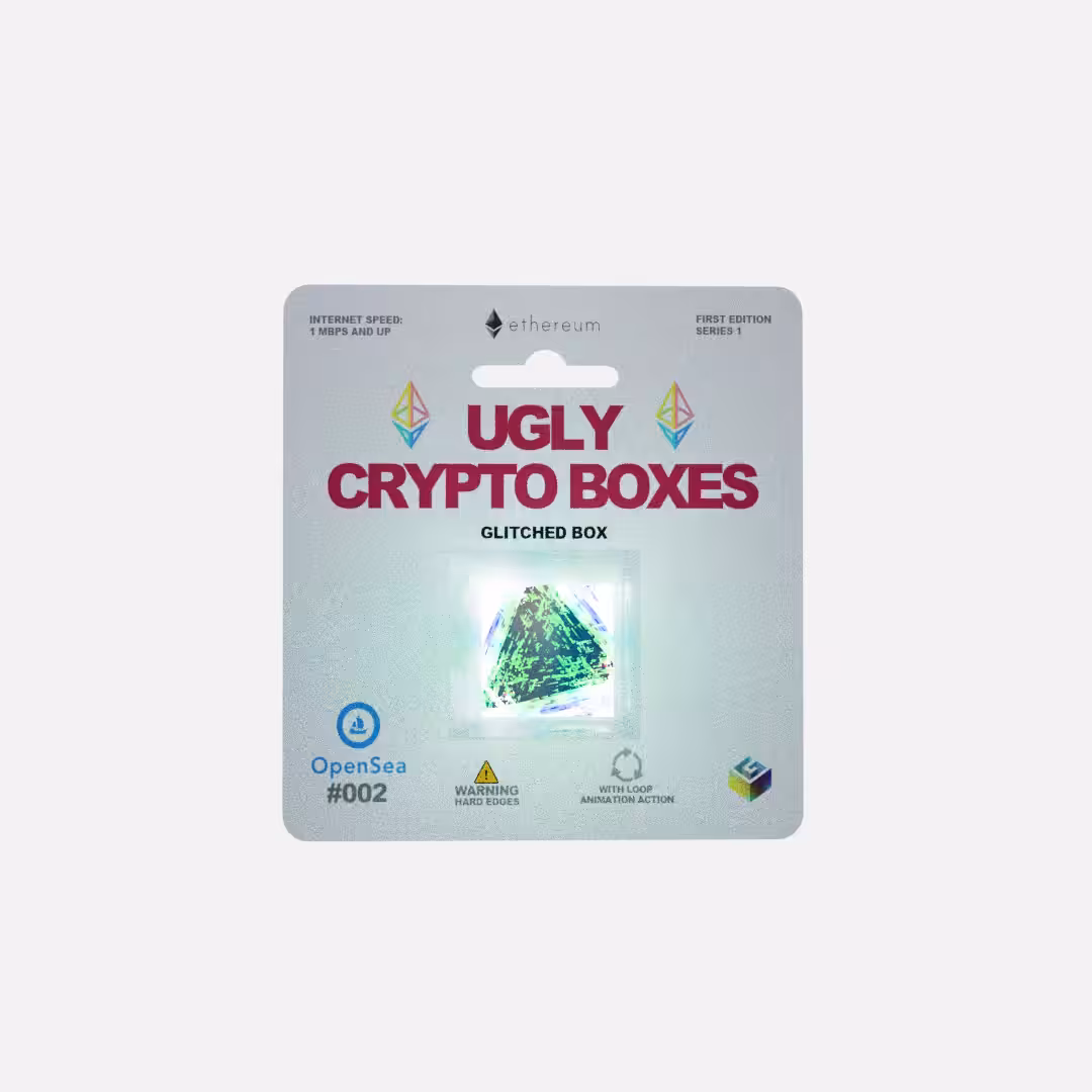 Ugly CryptoBoxes 002 Glitched Box