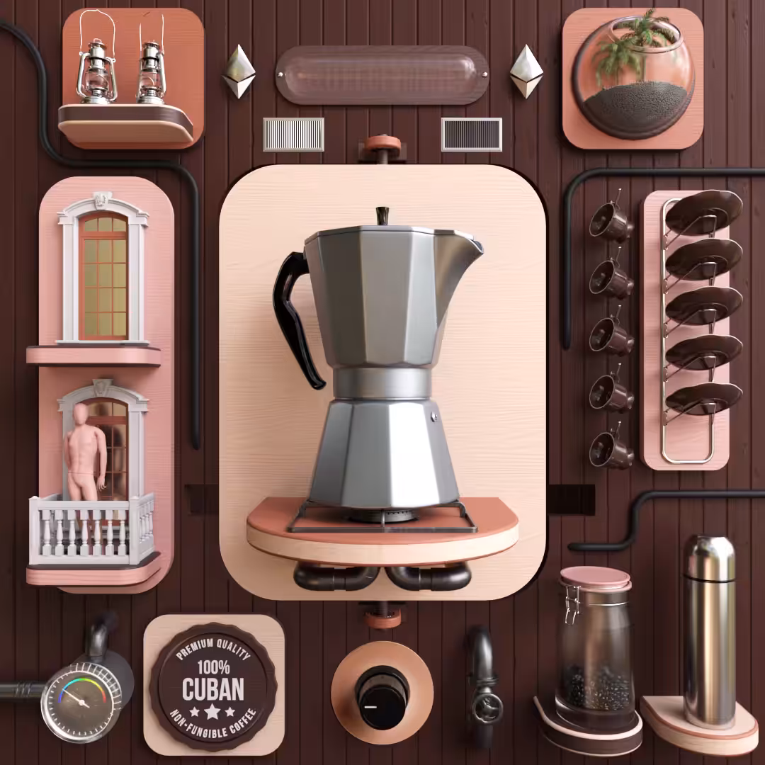 Non-Fungible Cuban Coffee