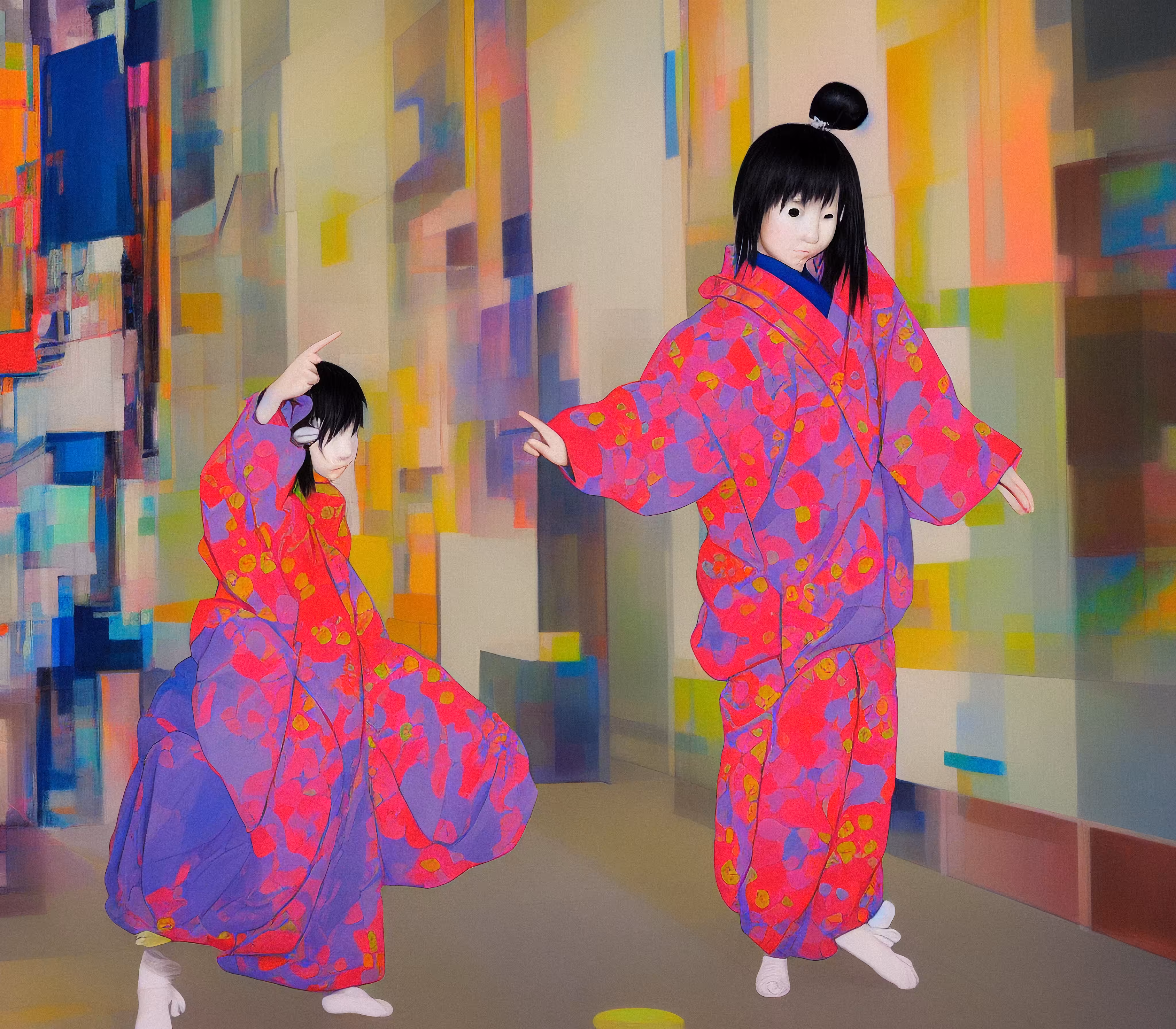 Dancing in the Gallery