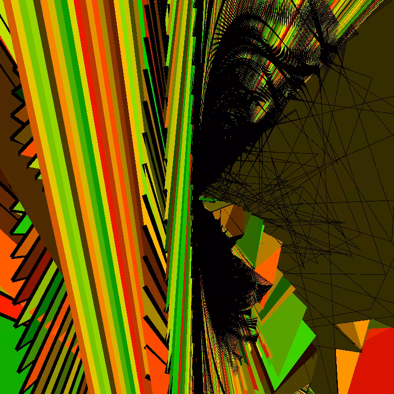 p5.js Descending a Staircase #4
