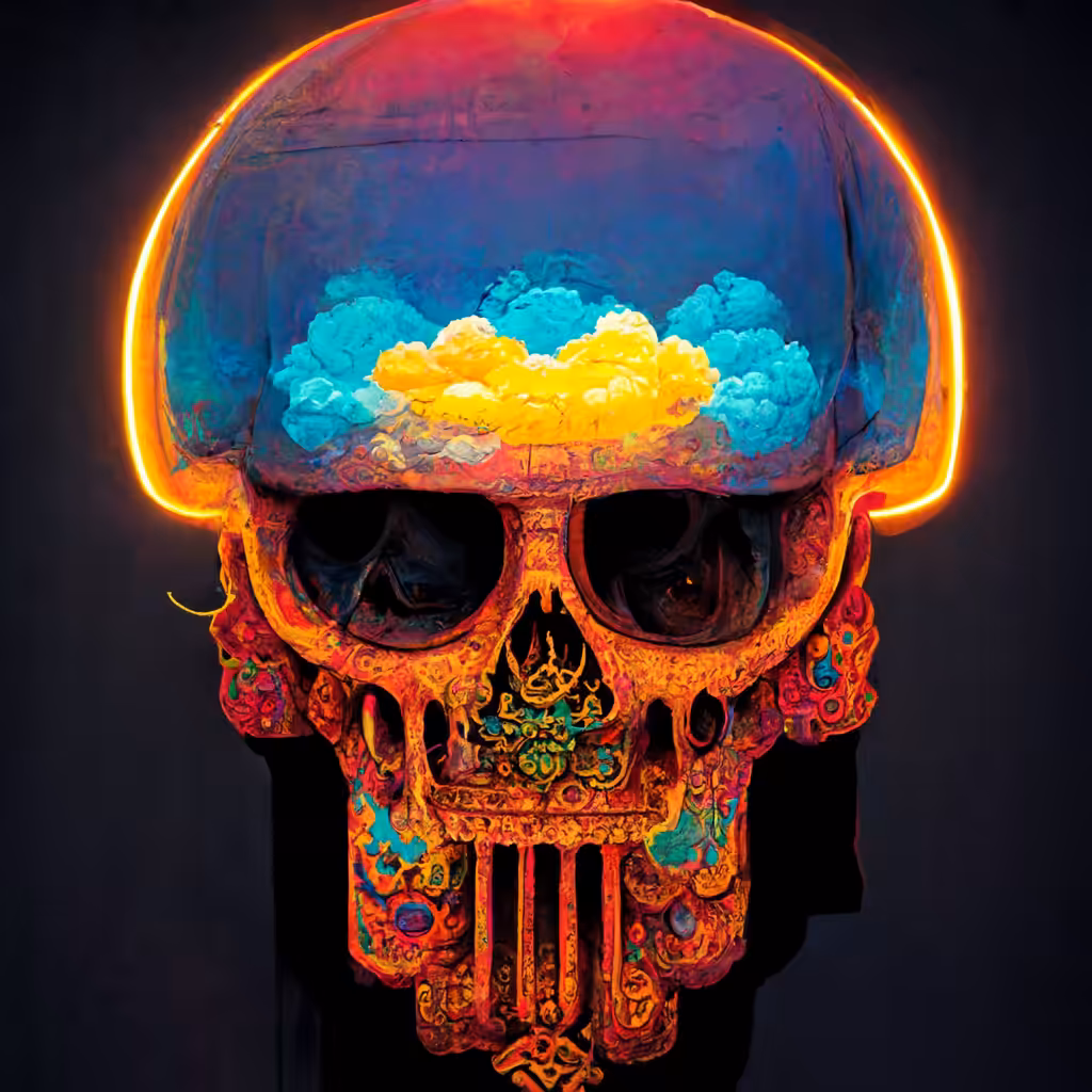 Skull #10 India - Celebrate 75 years of independence