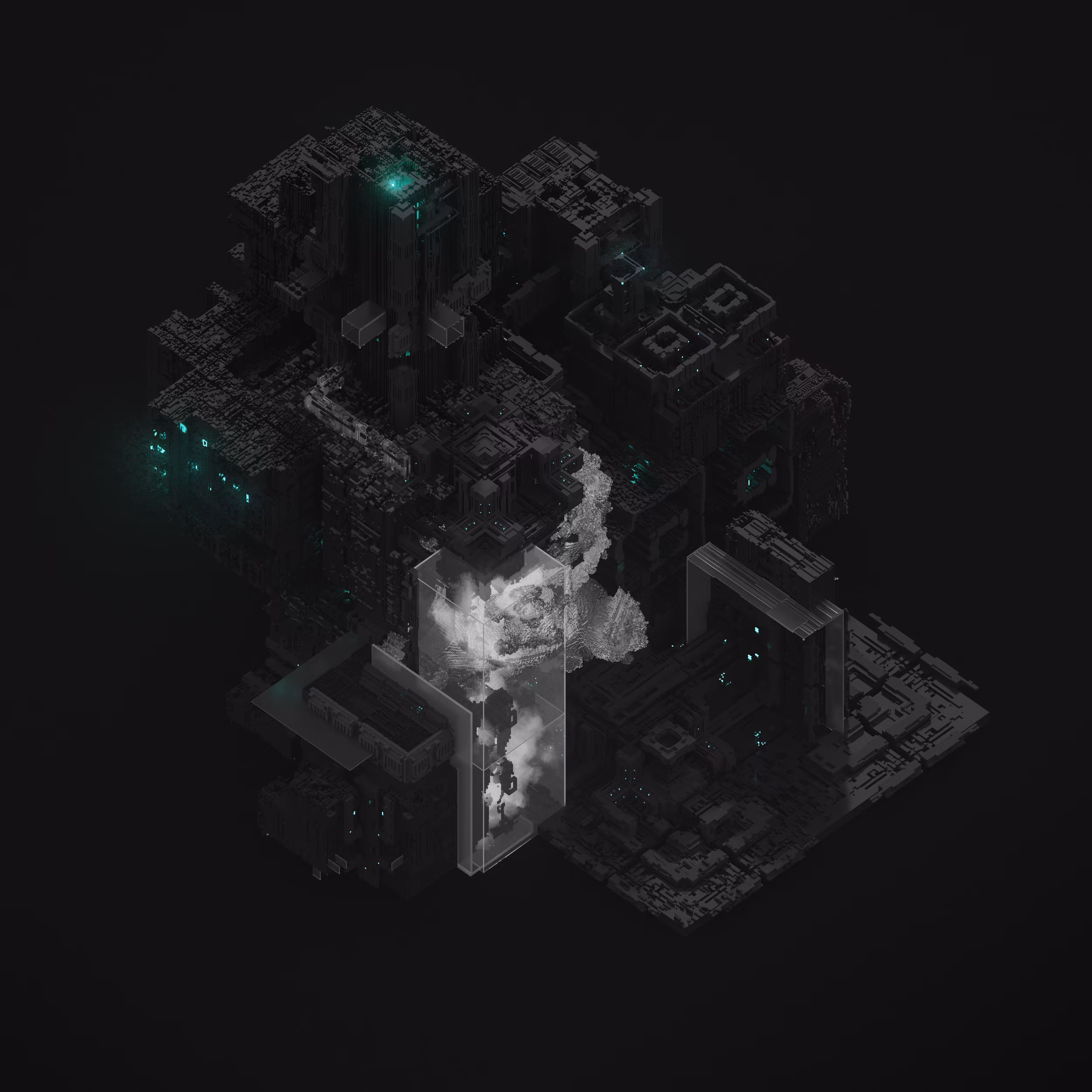 the ruins