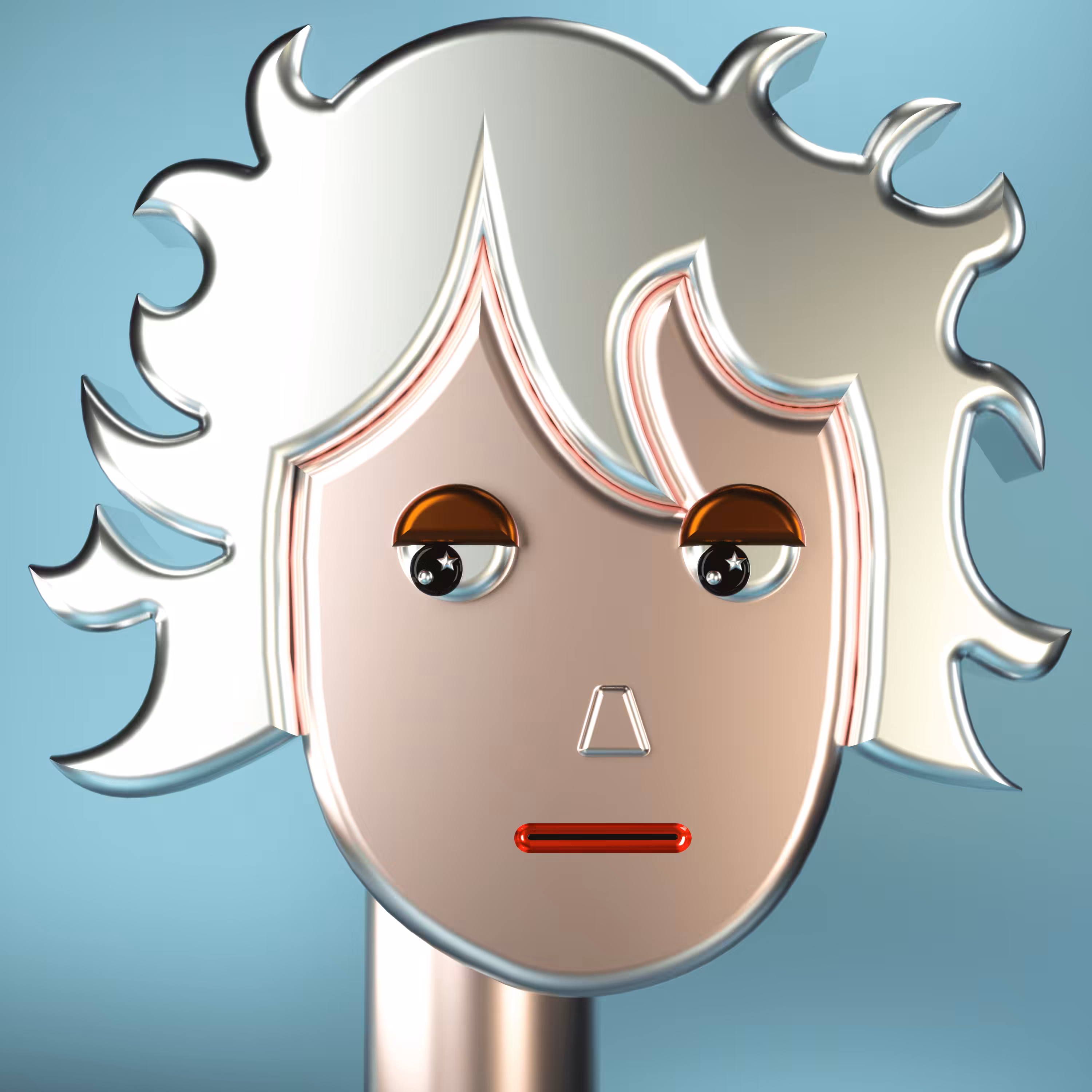 3D Chrome Punk #0514