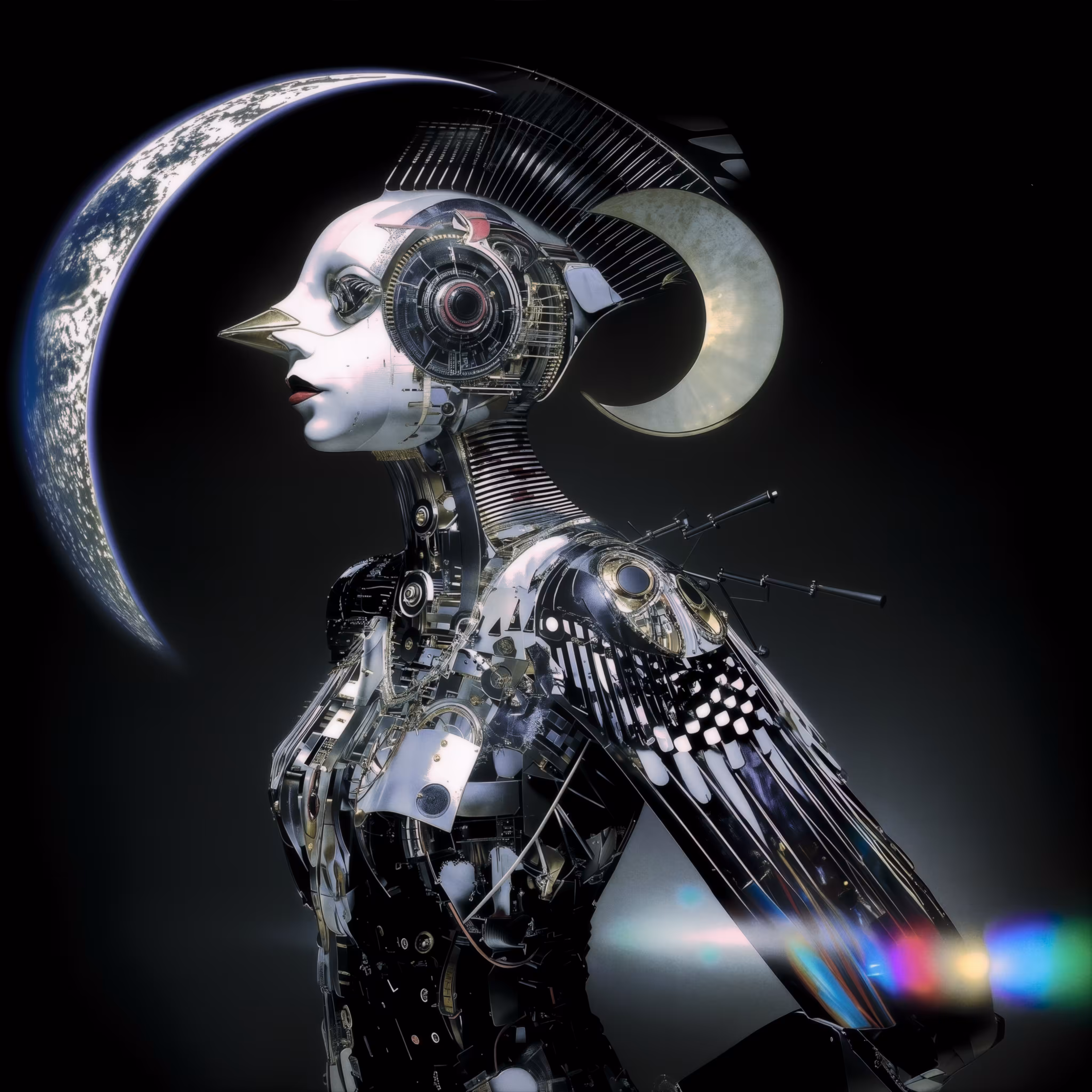 The Quantal Clockwork Bird Woman #1