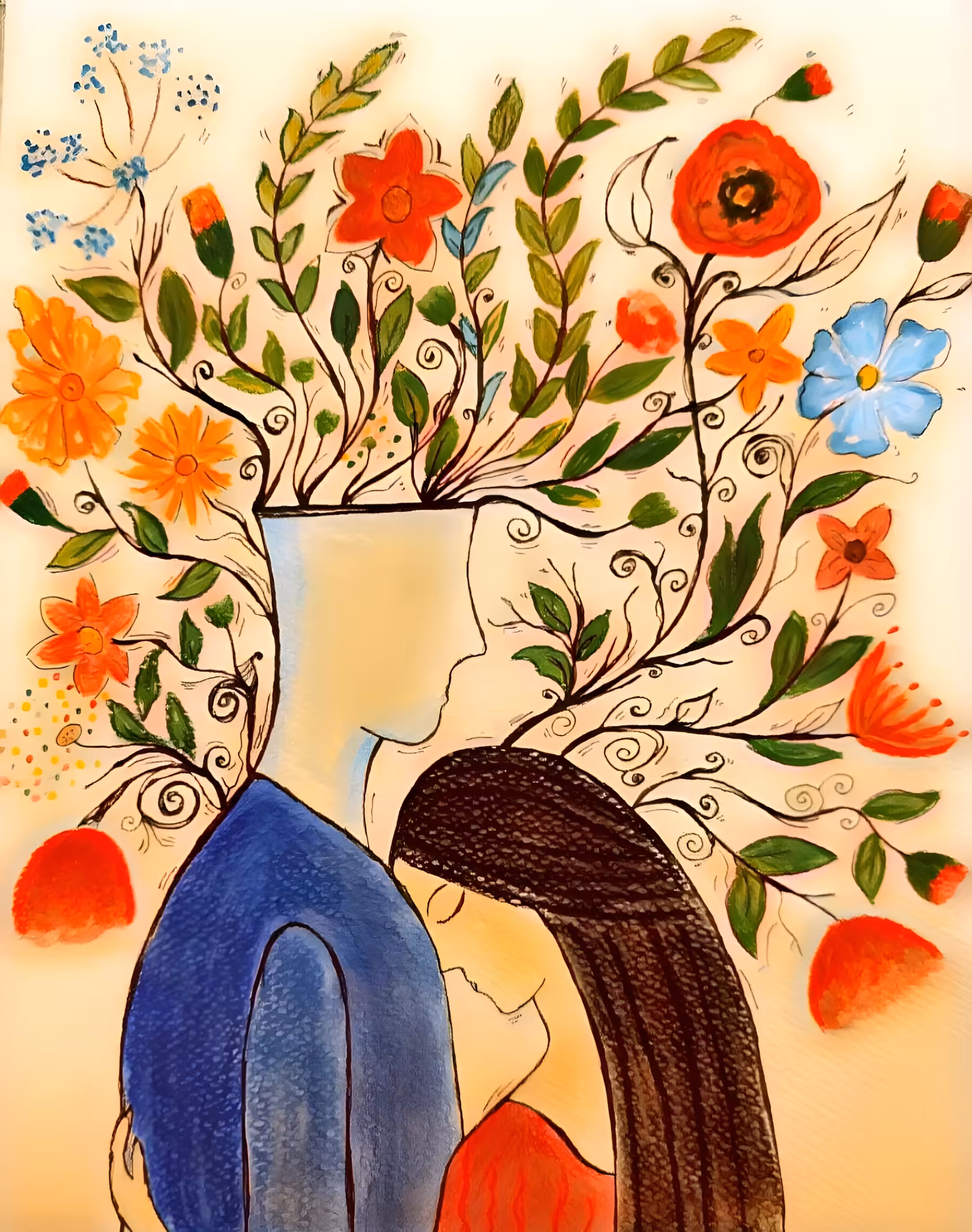 Holy embrace