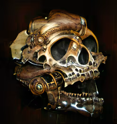 Skull steampunk #4