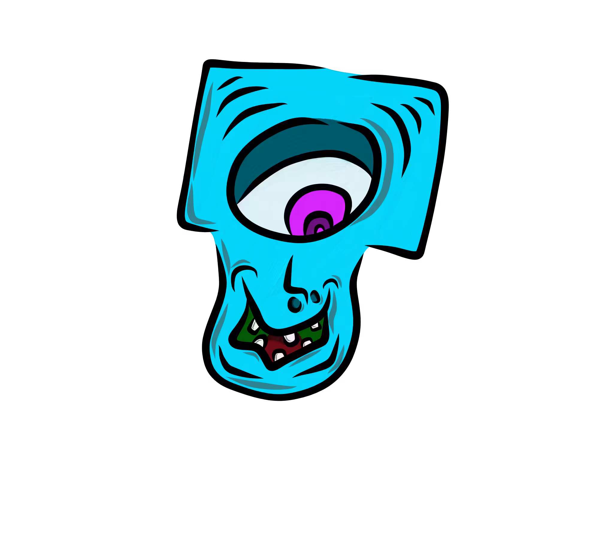Squareheadedman's Head