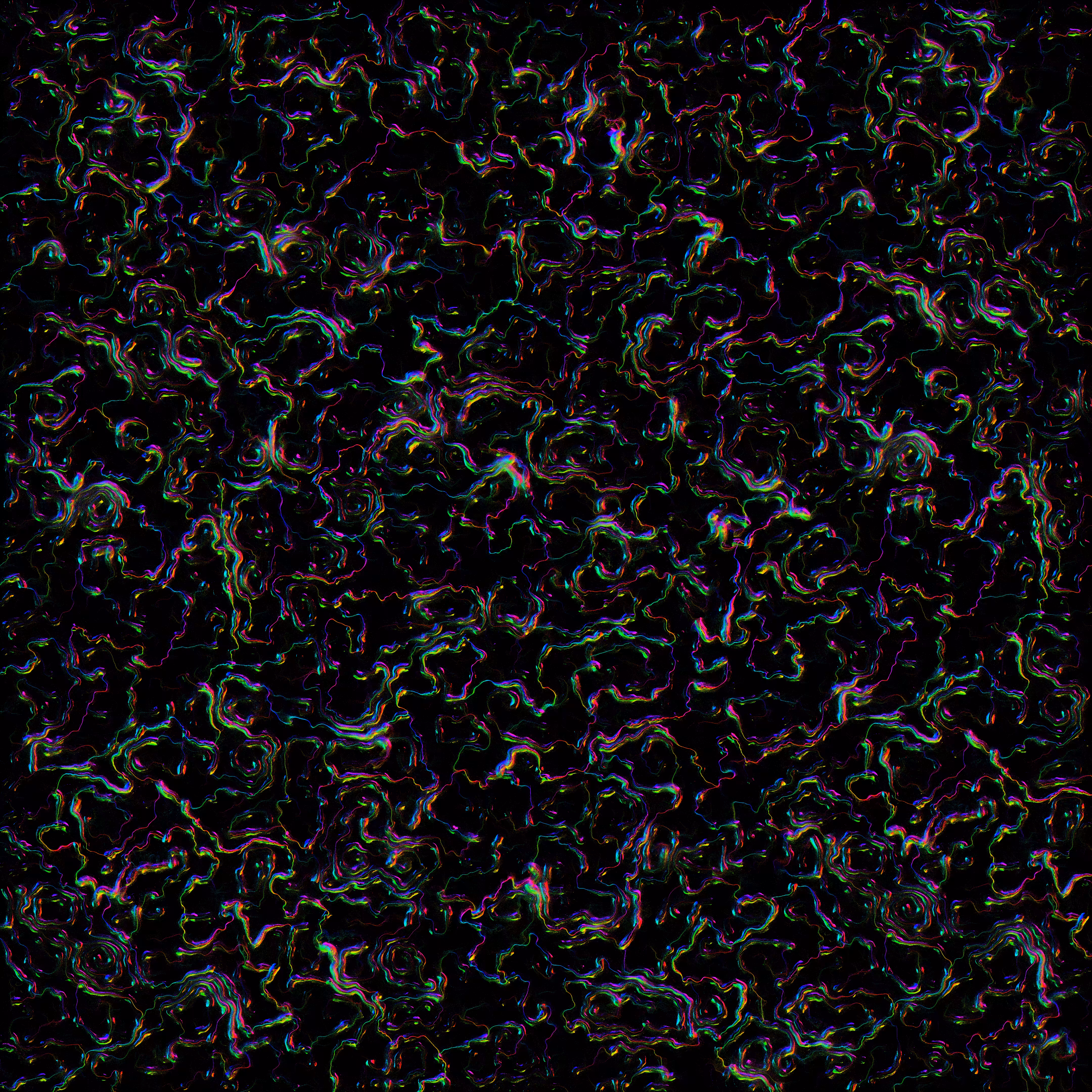 Colorful neural network