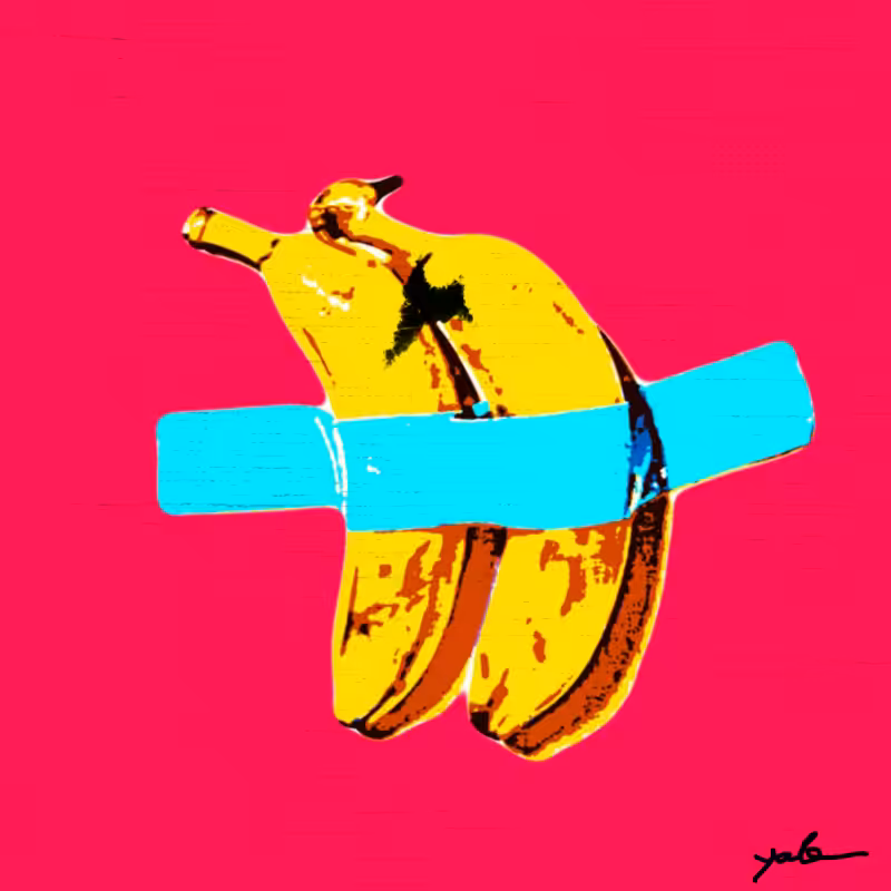 Shot Bananas - Warhol Tribute #25