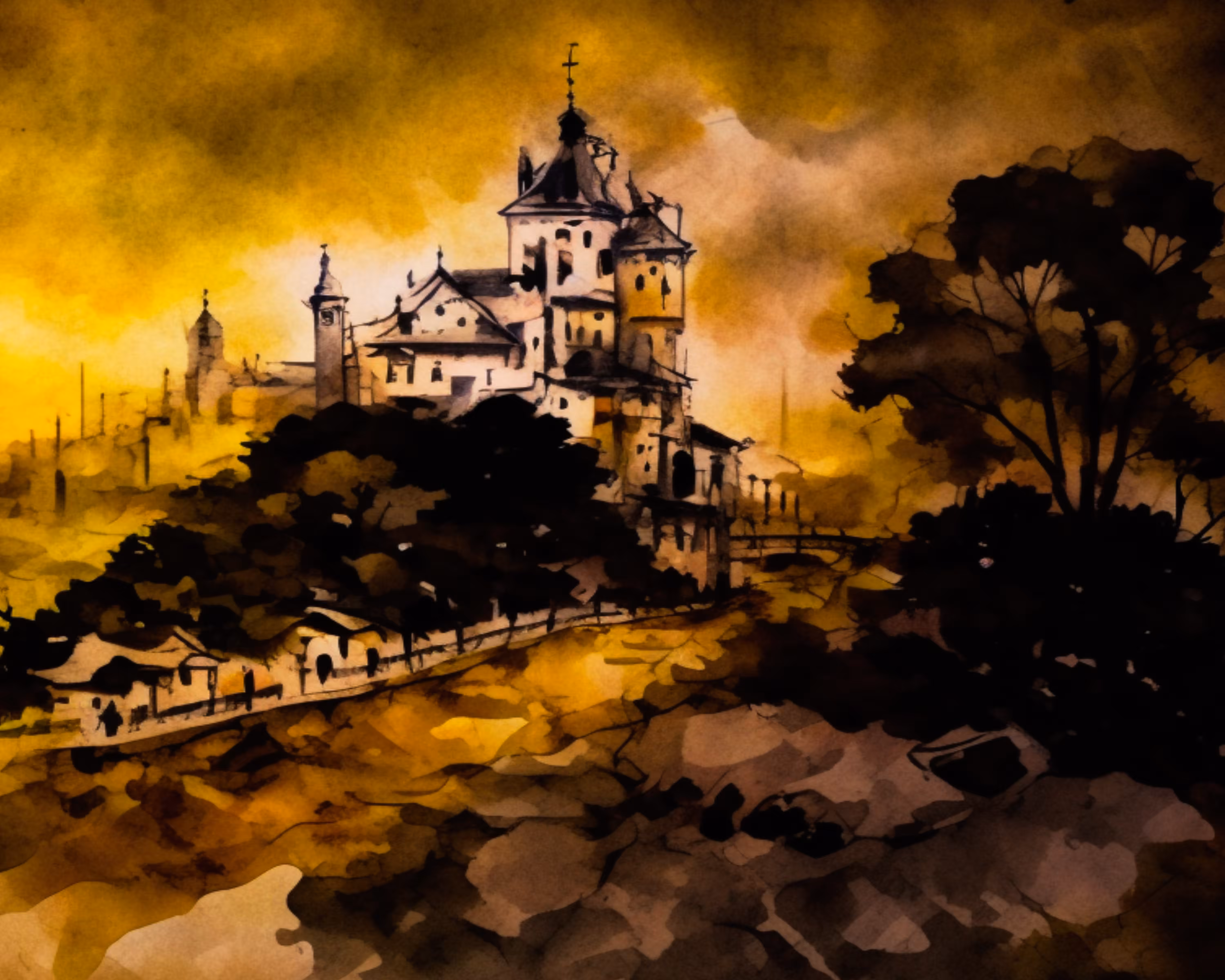 Painterly's: Irish Sunset 