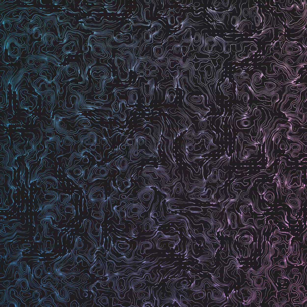 Topographic Lines #42