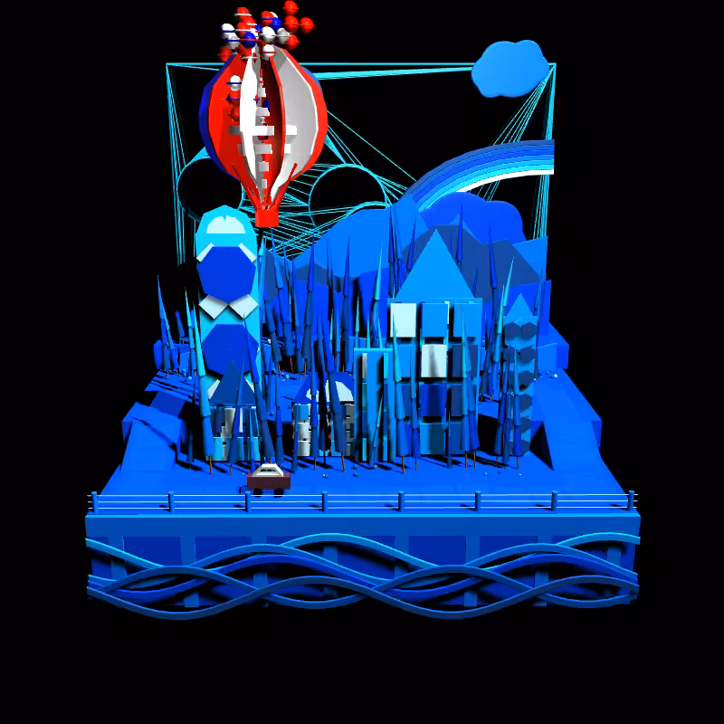 Paper Art 3D #63